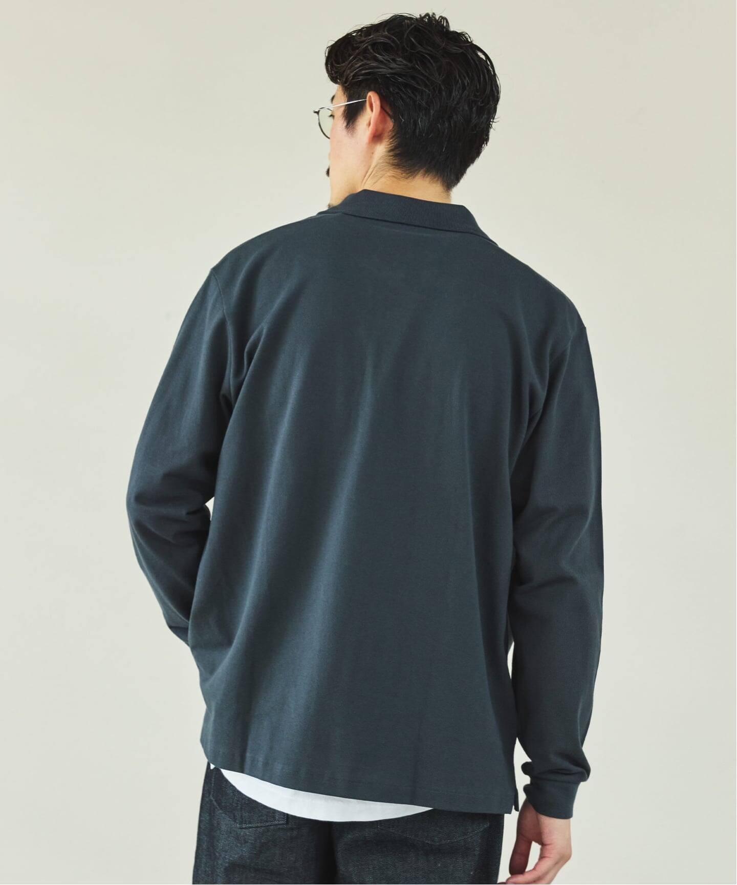 LACOSTE(ラコステ) 別注 フルオープン ロングスリーブポロシャツ