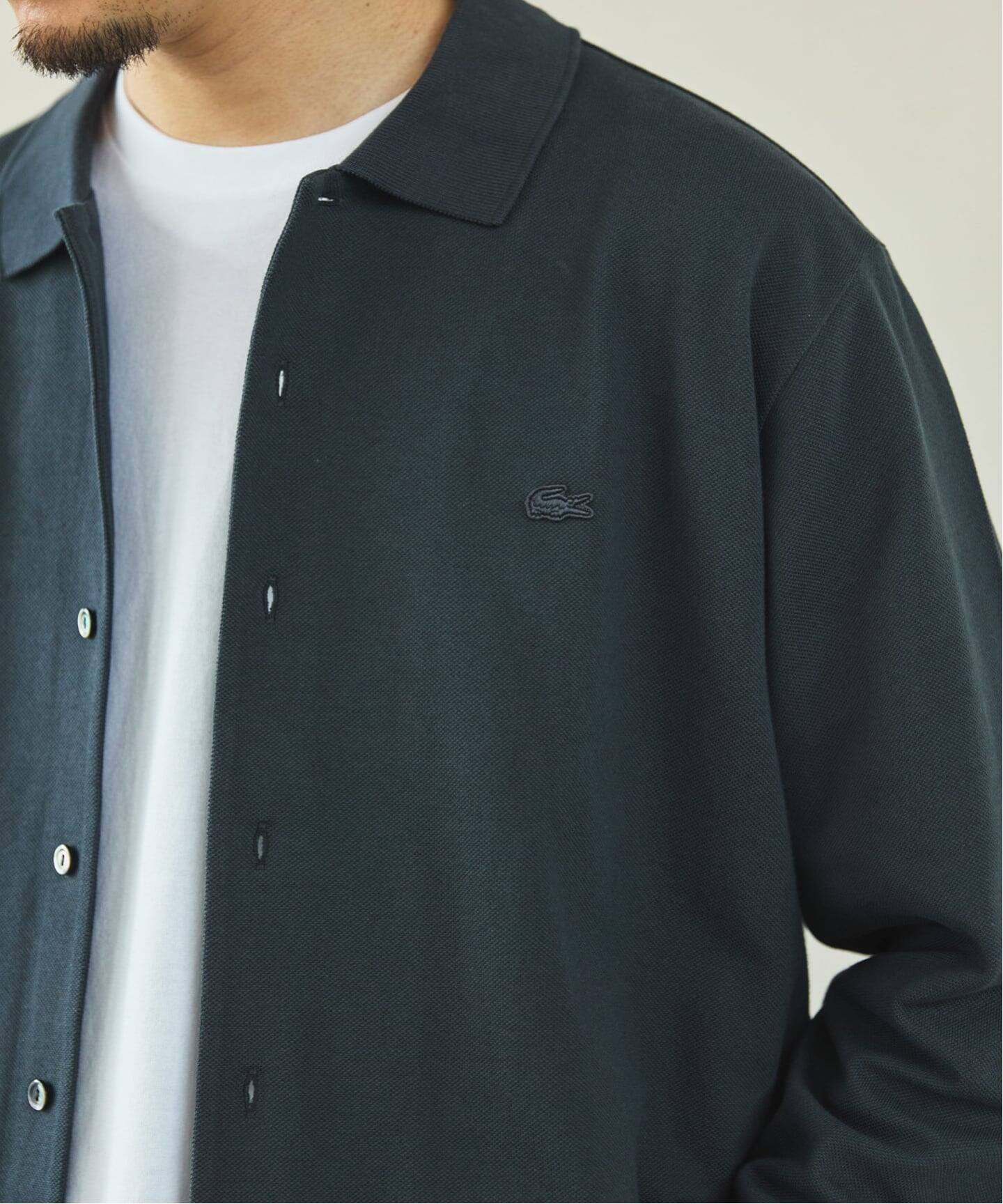予約》LACOSTE(ラコステ) 別注 フルオープン ロングスリーブ