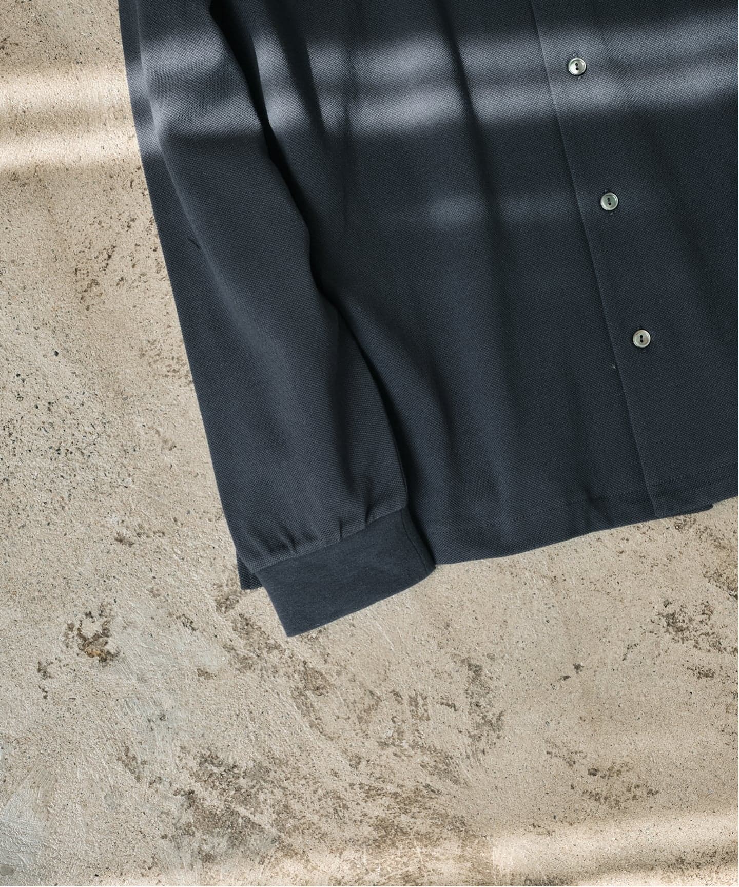 LACOSTE(ラコステ) 別注 フルオープン ロングスリーブポロシャツ