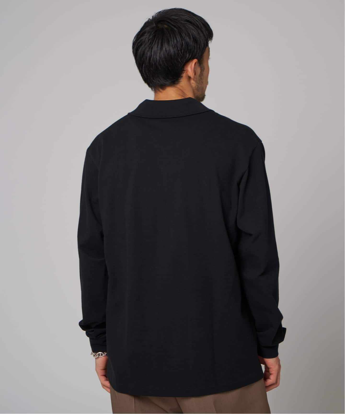 LACOSTE(ラコステ) 別注 フルオープン ロングスリーブポロシャツ