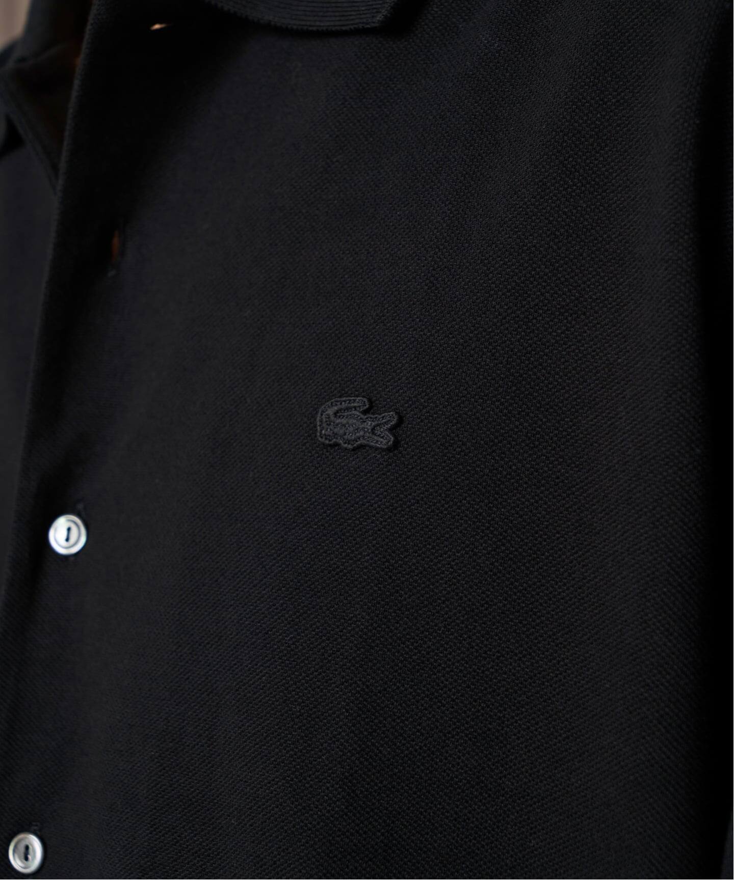 予約》LACOSTE(ラコステ) 別注 フルオープン ロングスリーブ