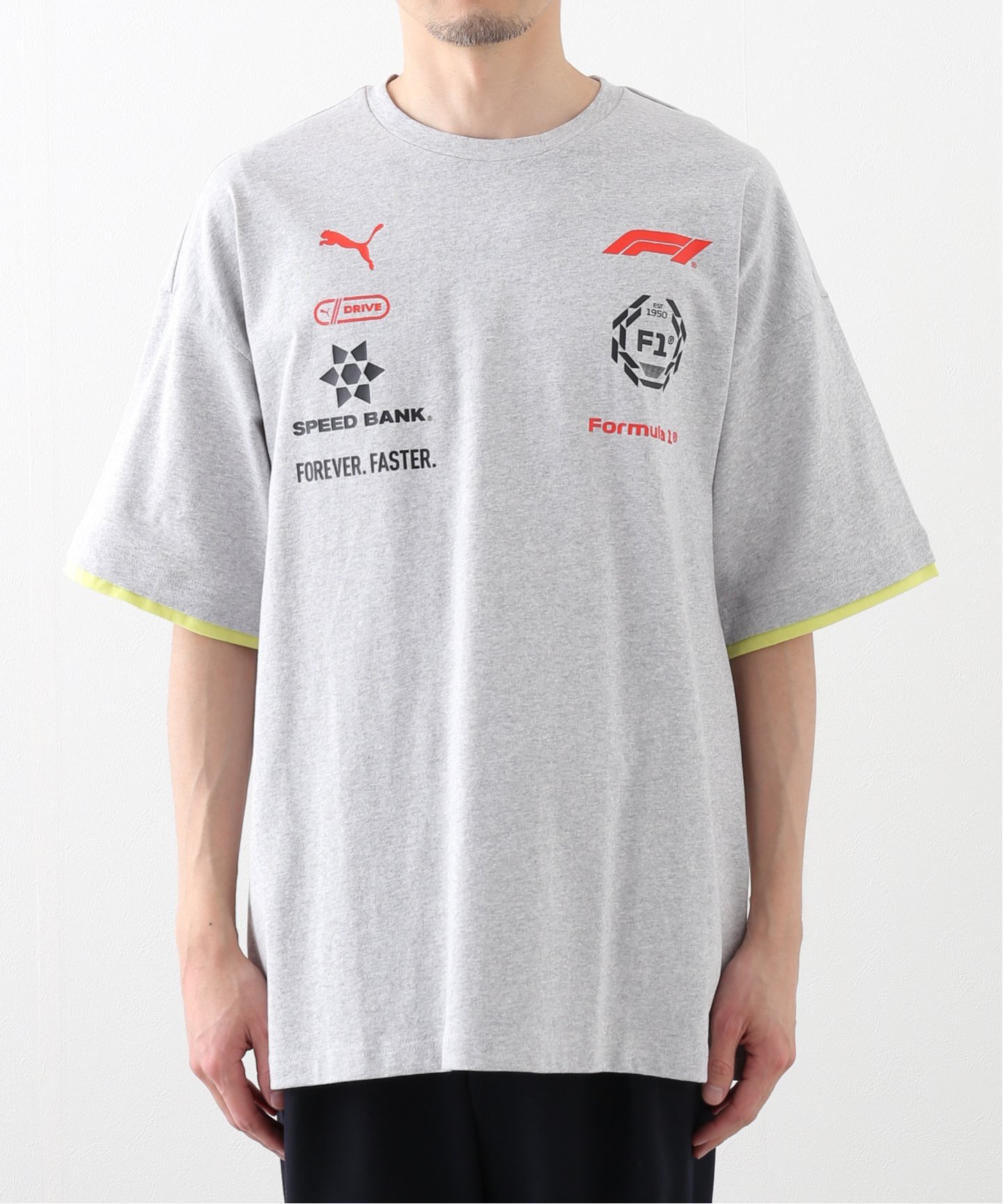 Edifice Ap PUMA × A$AP ROCKY(プーマ × エイサップ ロッキー) F1 Racing Tシャツ 63224501(Tシャツ/カットソー ...