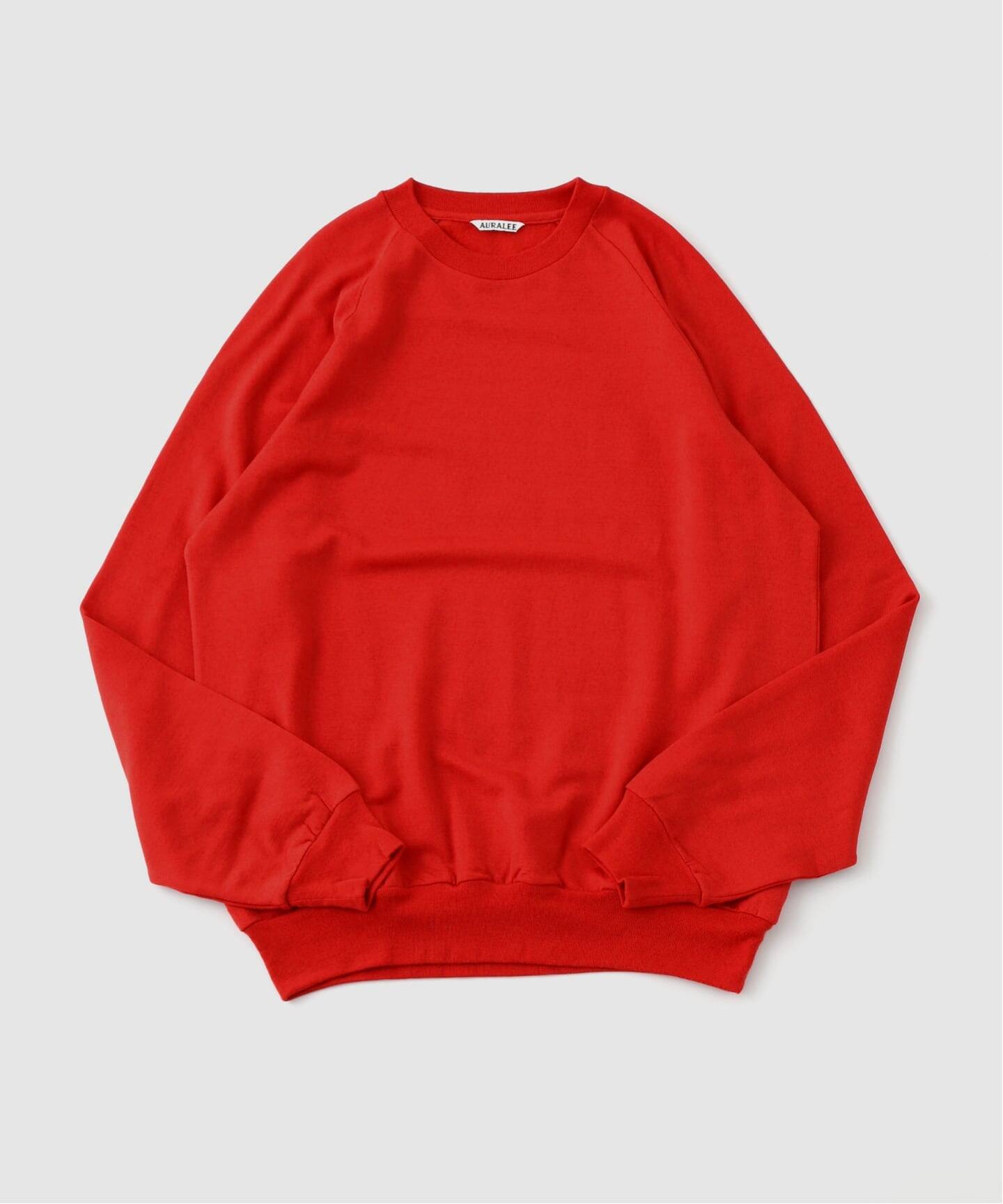 AURALEE (オーラリー) LIGHT WOOL SWEAT P/O A25AV02CK（スウェット