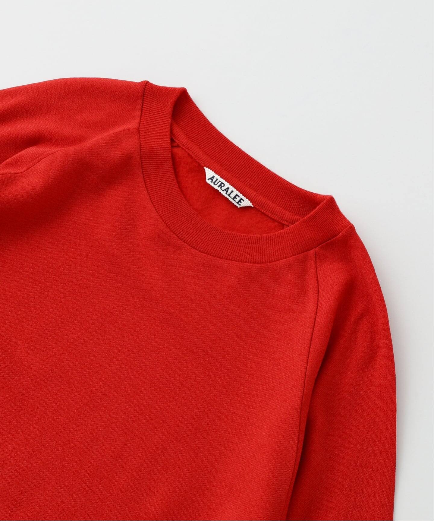 AURALEE (オーラリー) LIGHT WOOL SWEAT P/O A25AV02CK（スウェット