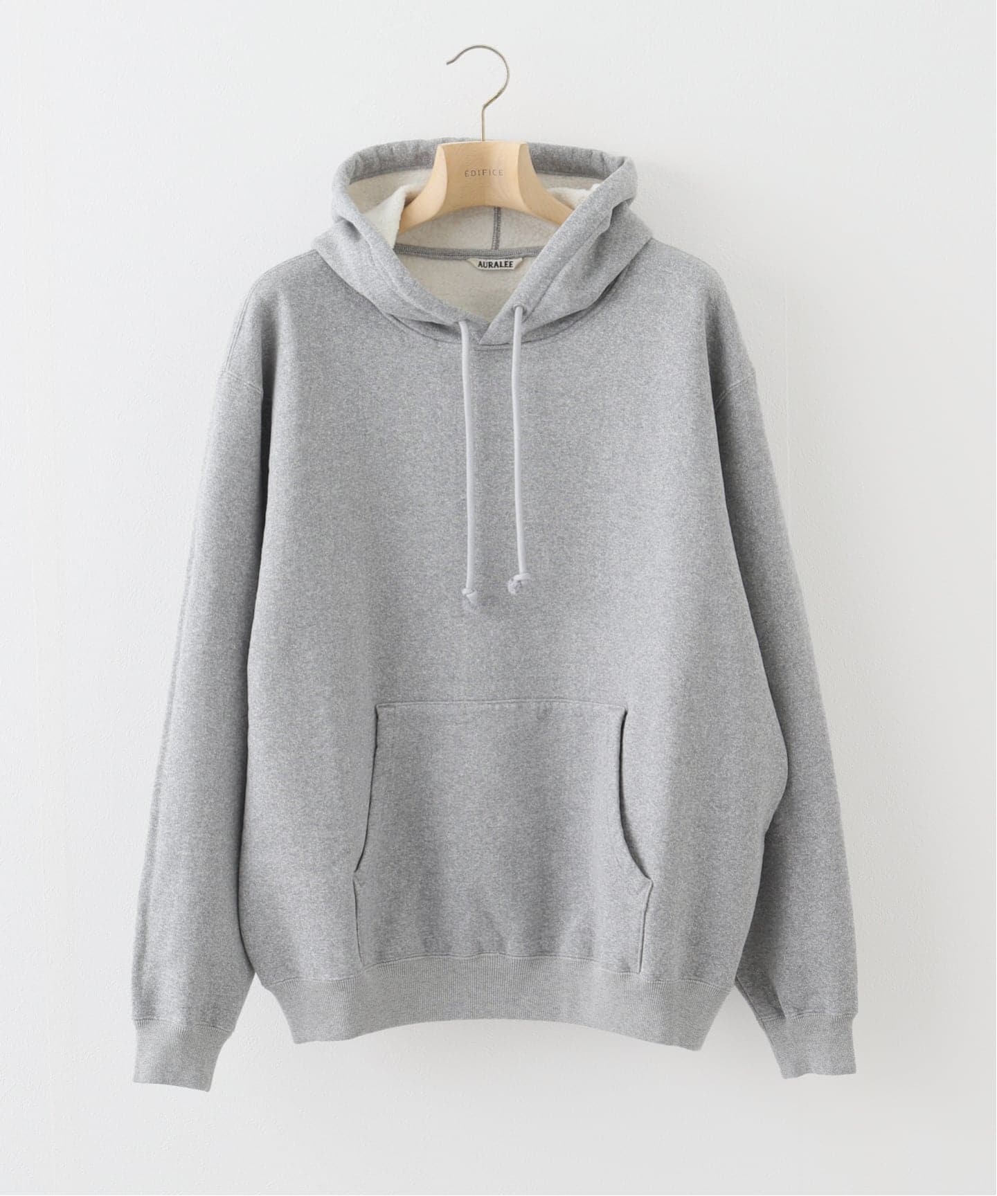 AURALEE (オーラリー) SMOOTH SOFT BD SWEAT P/O PARKA（パーカー