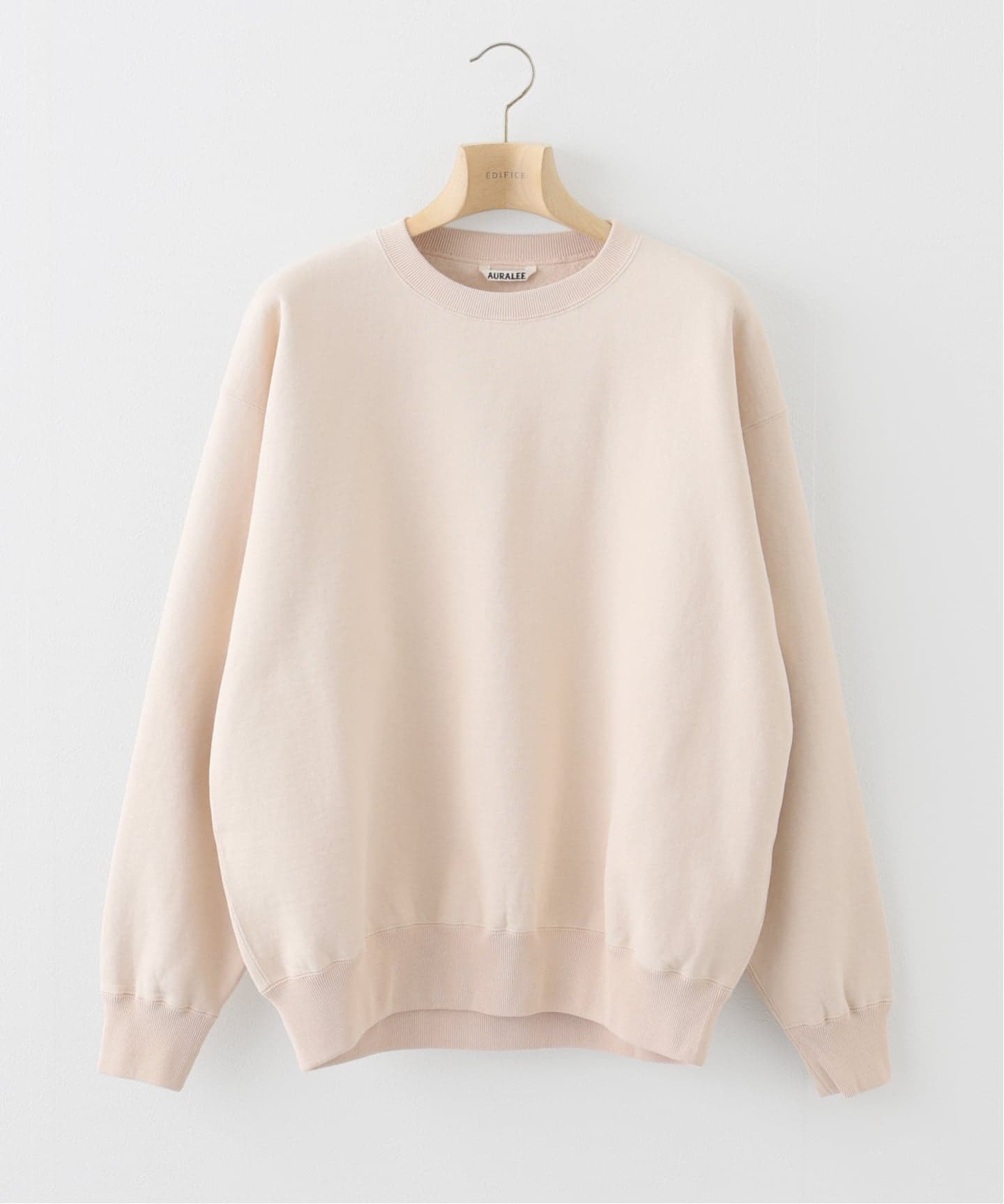 AURALEE (オーラリー) SMOOTH SOFT BD SWEAT P/O（Tシャツ／カットソー