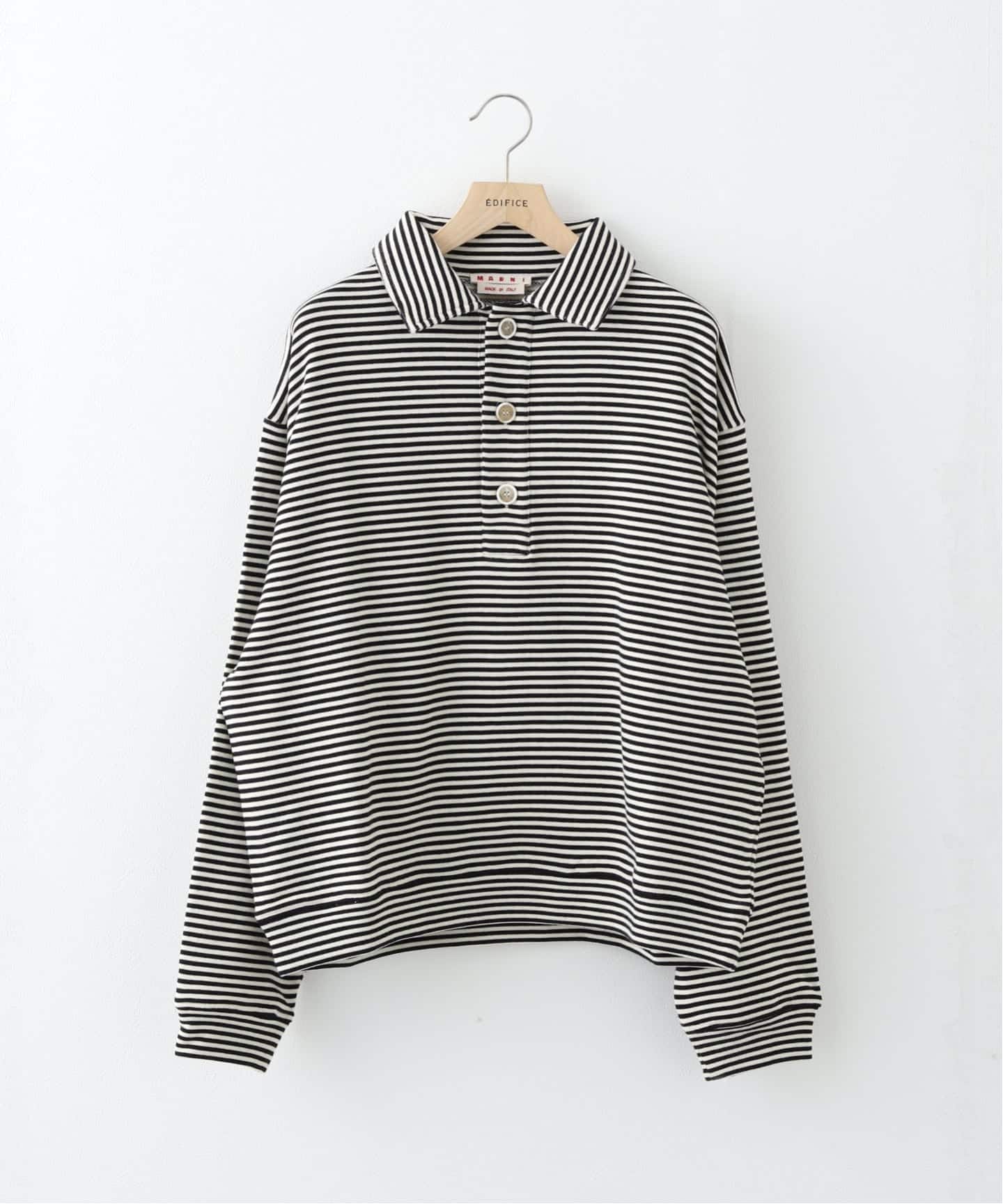 MARNI(マルニ) Border Polo Sweater（Tシャツ／カットソー