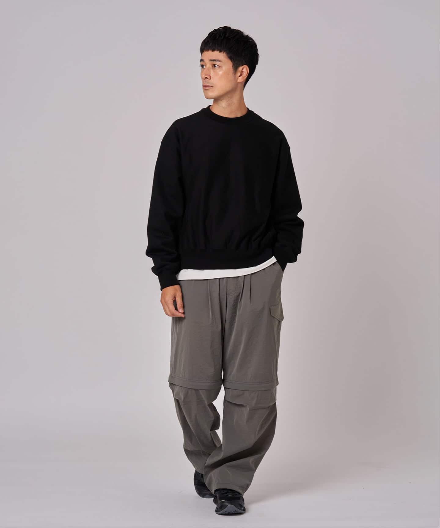 blurhms ROOTSTOCK スウェット サイズ2 ブラック MEN'S】blurhms ROOTSTOCK ブラームス ルーツストック PRINT