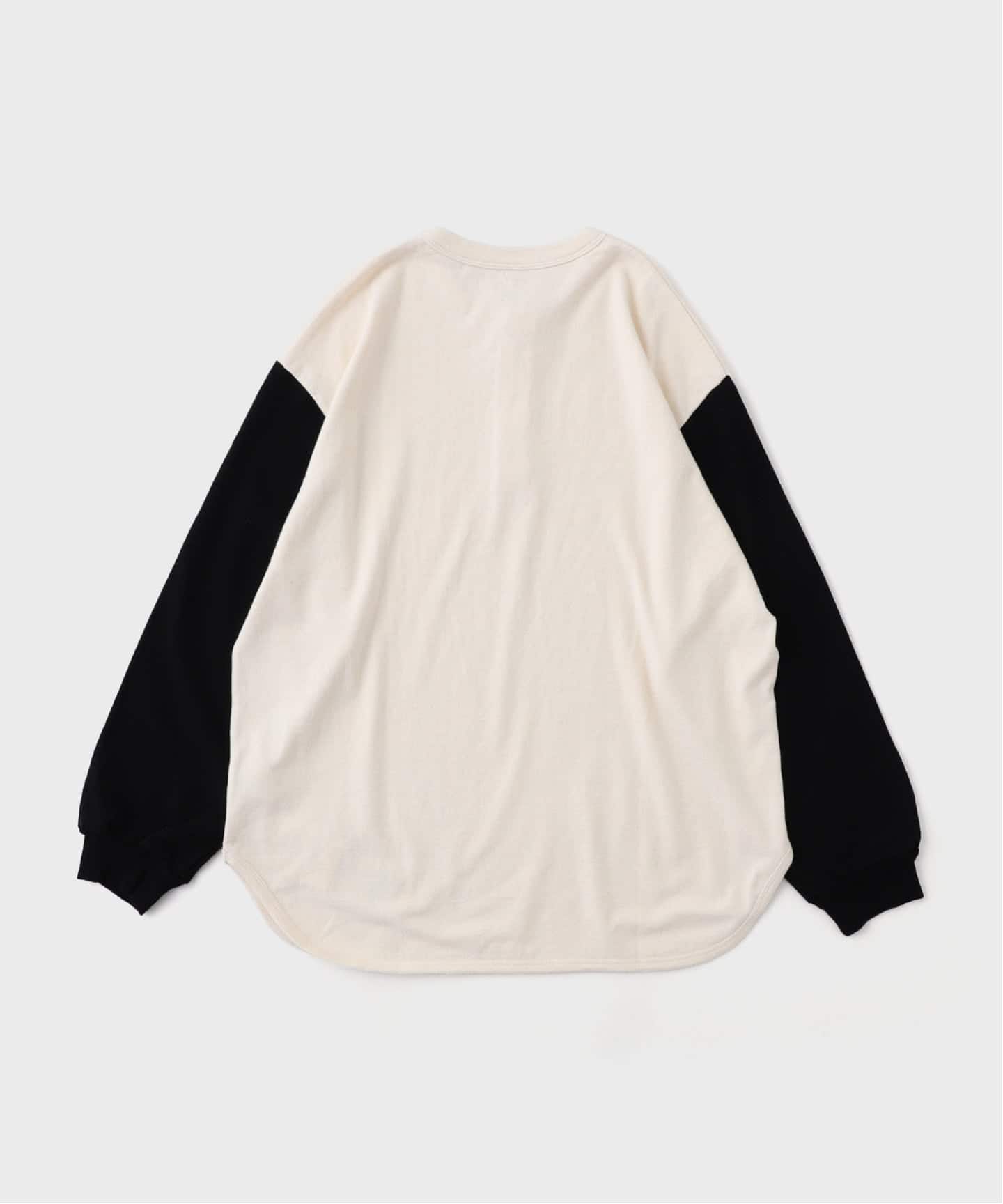 ブラームス blurhms C/Silk Nep ベースボールTシャツ blurhms (ブラームス) Co/Silk Nep Baseball Raglan Tee