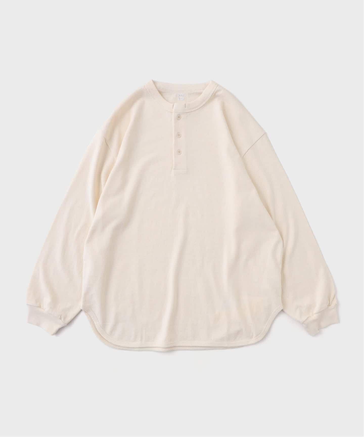 blurhms(ブラームス) Co/Silk Nep Baseball Henry（Tシャツ