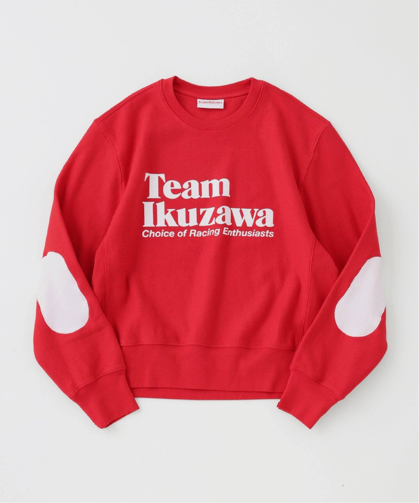 Team Ikuzawa(チームイクザワ) TI T ELBOW PATCH CREW（スウェット 