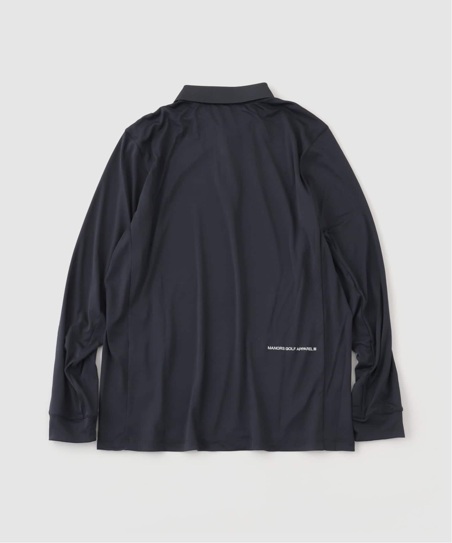 MANORS GOL（マナーズゴルフ）L/S Course ポロシャツ SMTHLNK - M