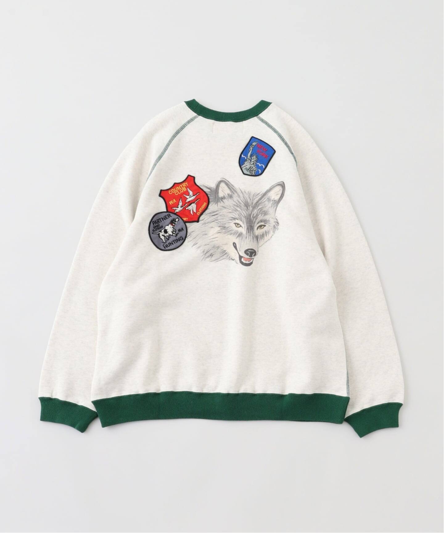 エディフィス（EDIFICE）/WORK OF ART(ワークオブアート)Raglan スウェット シャツ WORK OF ART(ワークオブアート)Raglan スウェット シャツ（スウェット