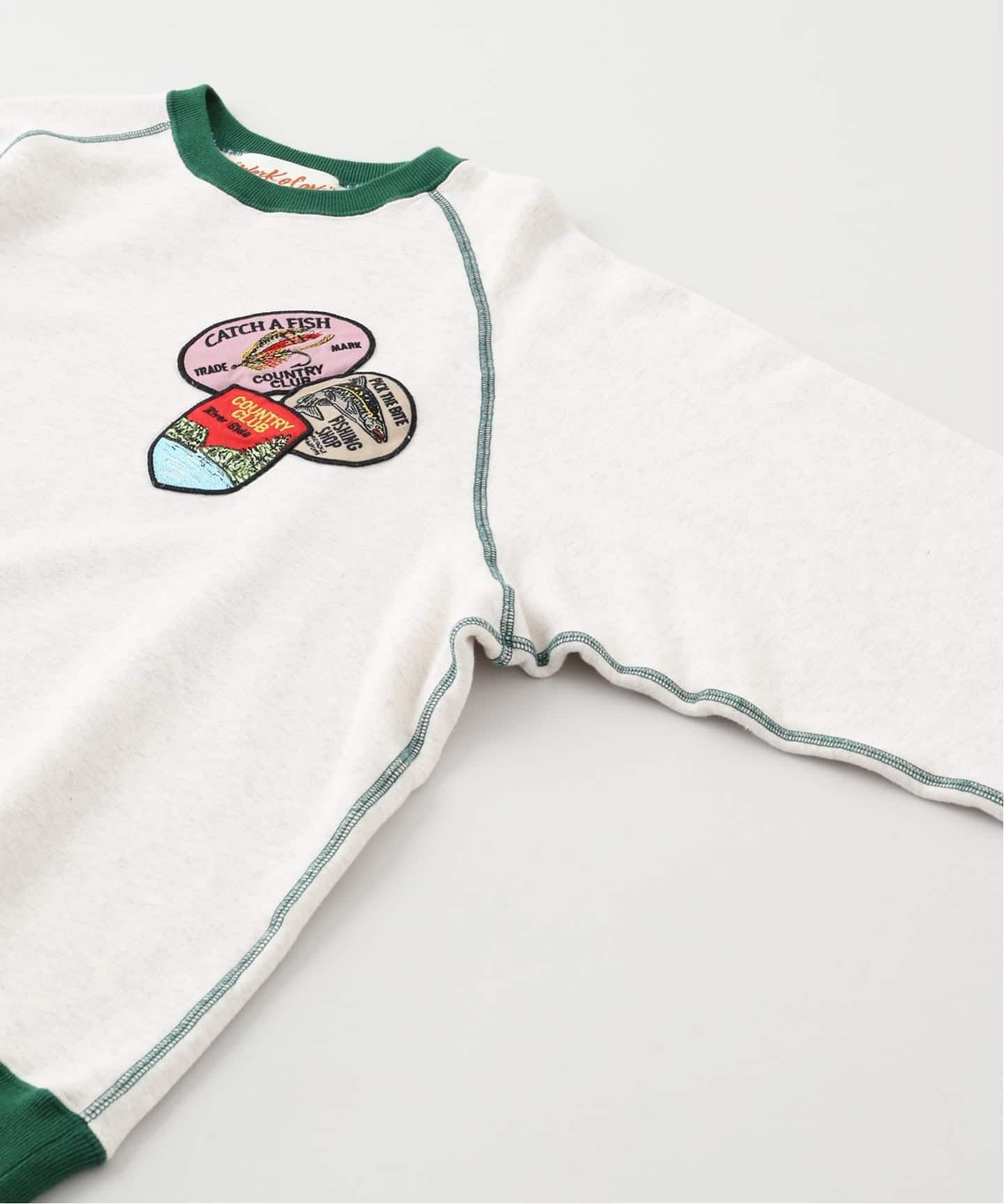 WORK OF ART(ワークオブアート)Raglan スウェット シャツ（スウェット