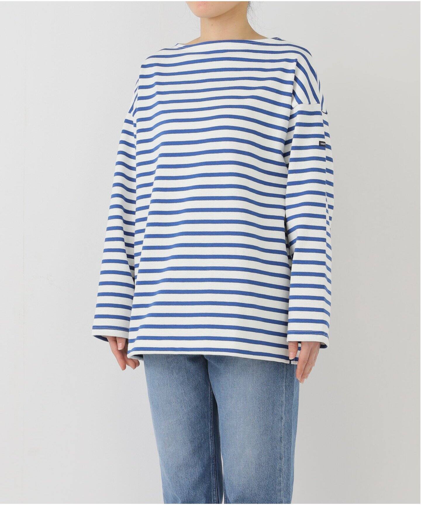 SAINT JAMES (セントジェームス) 別注 ウエッソン ルーズ ボーダー（T  