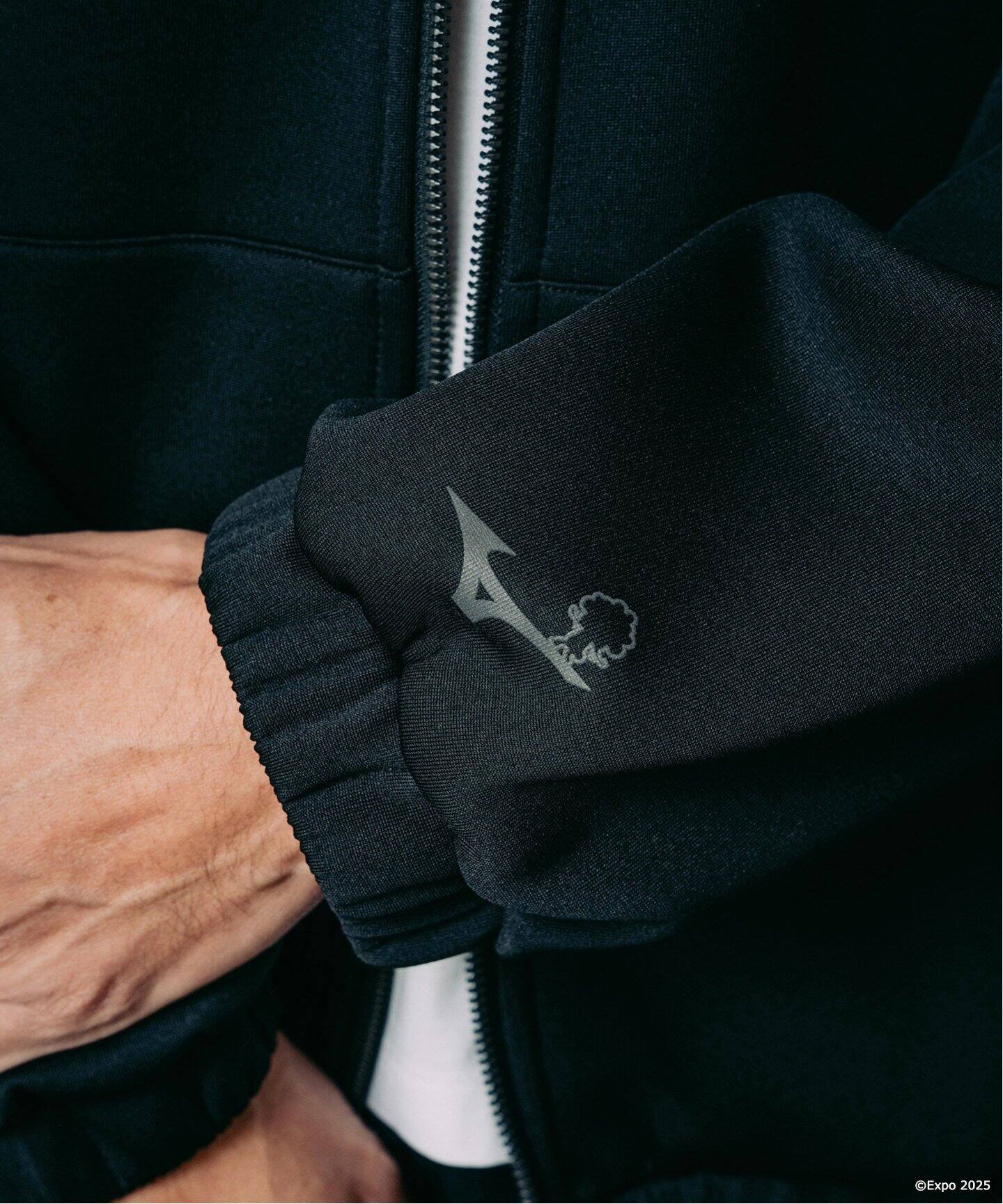ミャクミャク　ミズノ　コラボ　パーカー　ジップアップフーディー MIZUNO × OSAKA EXPO2025 別注 ジップアップ フーディー（パーカー