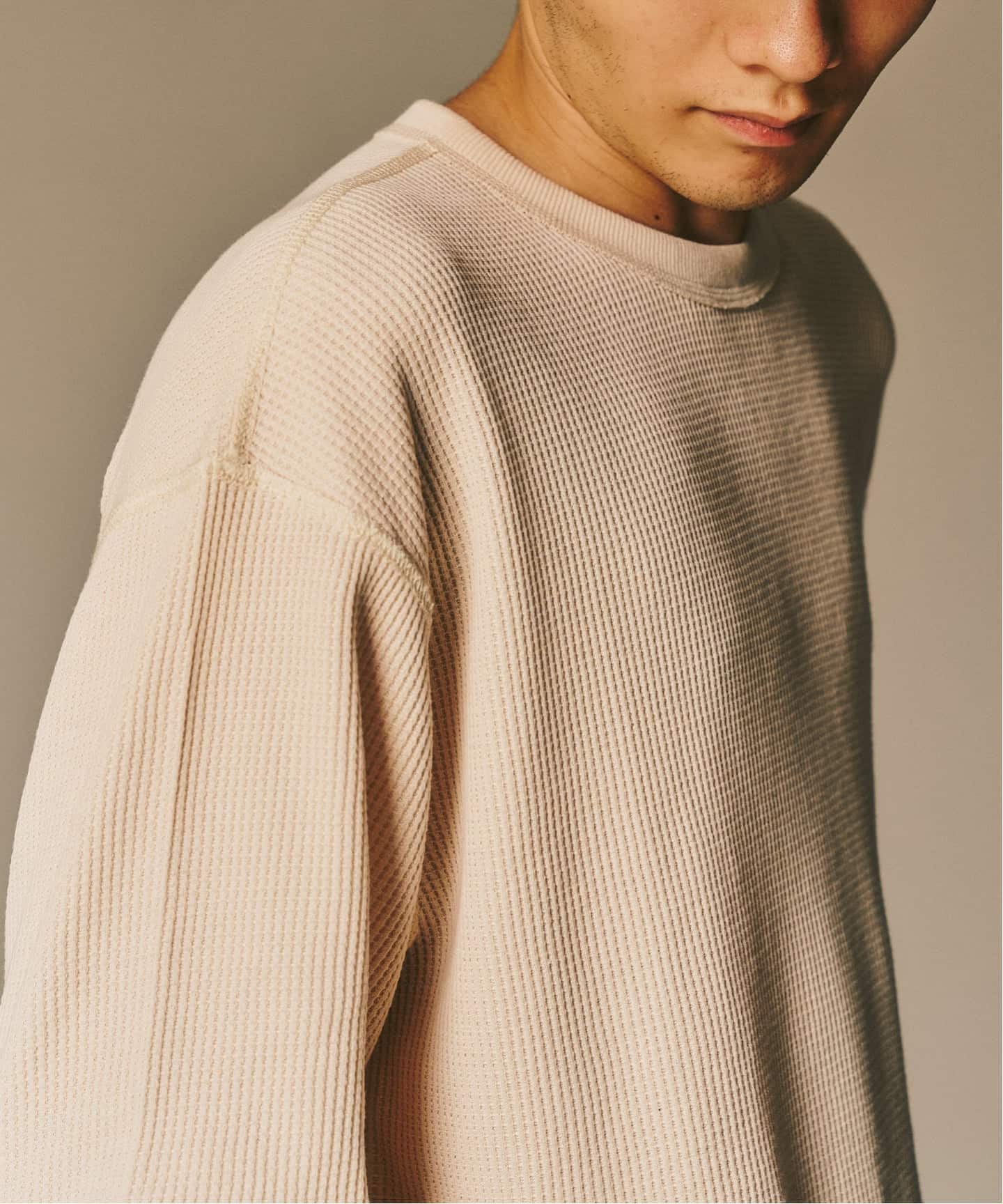 417 エディフィス（417 EDIFICE）/SLAPS サーマルクルーネック SLAPS サーマルクルーネック（Tシャツ／カットソー）｜417 EDIFICE