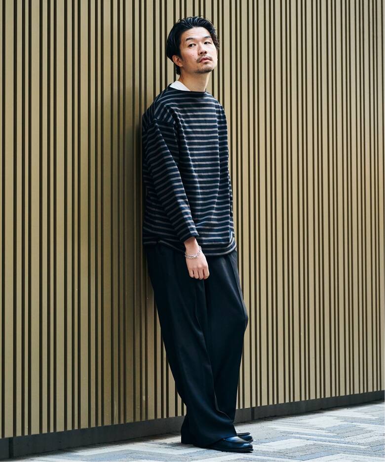 SAINT JAMES (セントジェームス) 別注 ウエッソン ルーズ ボーダー（T 