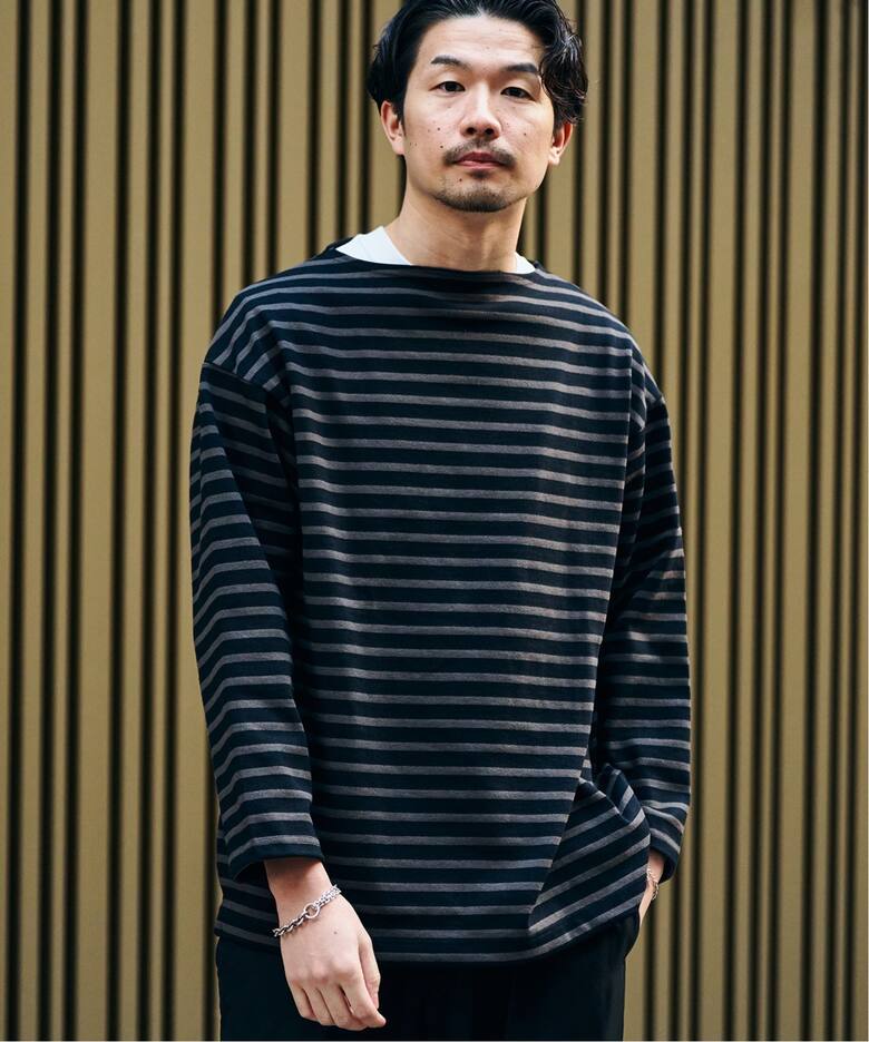 SAINT JAMES (セントジェームス) 別注 ウエッソン ルーズ ボーダー（T 