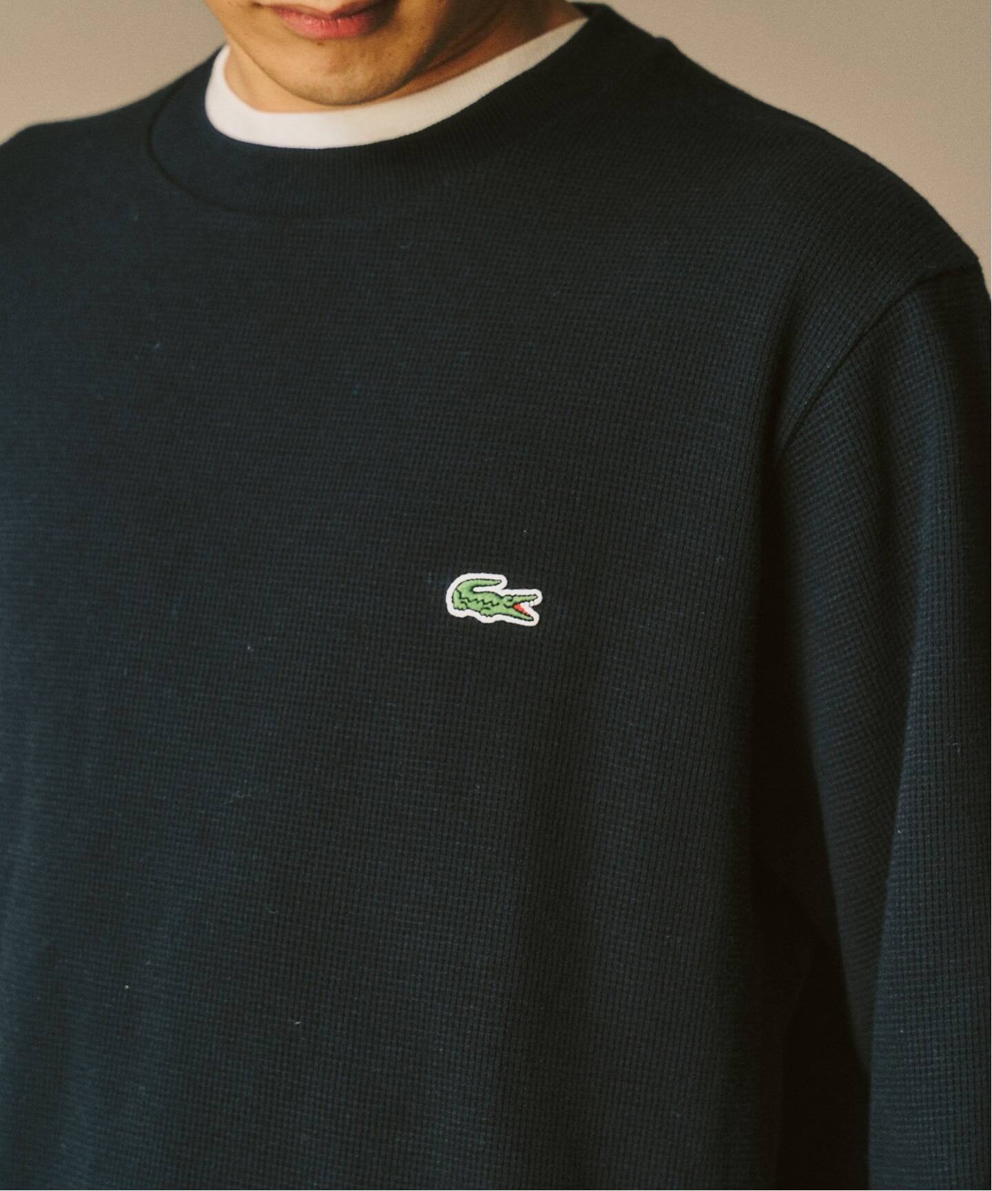 LACOSTE / ラコステ】 別注 ワッフルL/S カットソー（Tシャツ