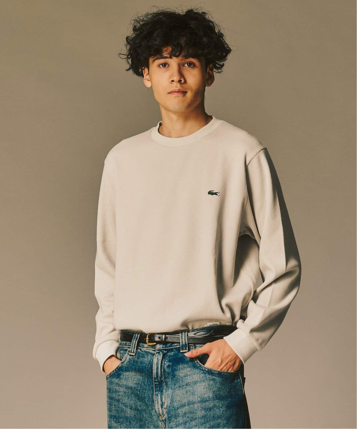 LACOSTE / ラコステ】 別注 ワッフルL/S カットソー（Tシャツ
