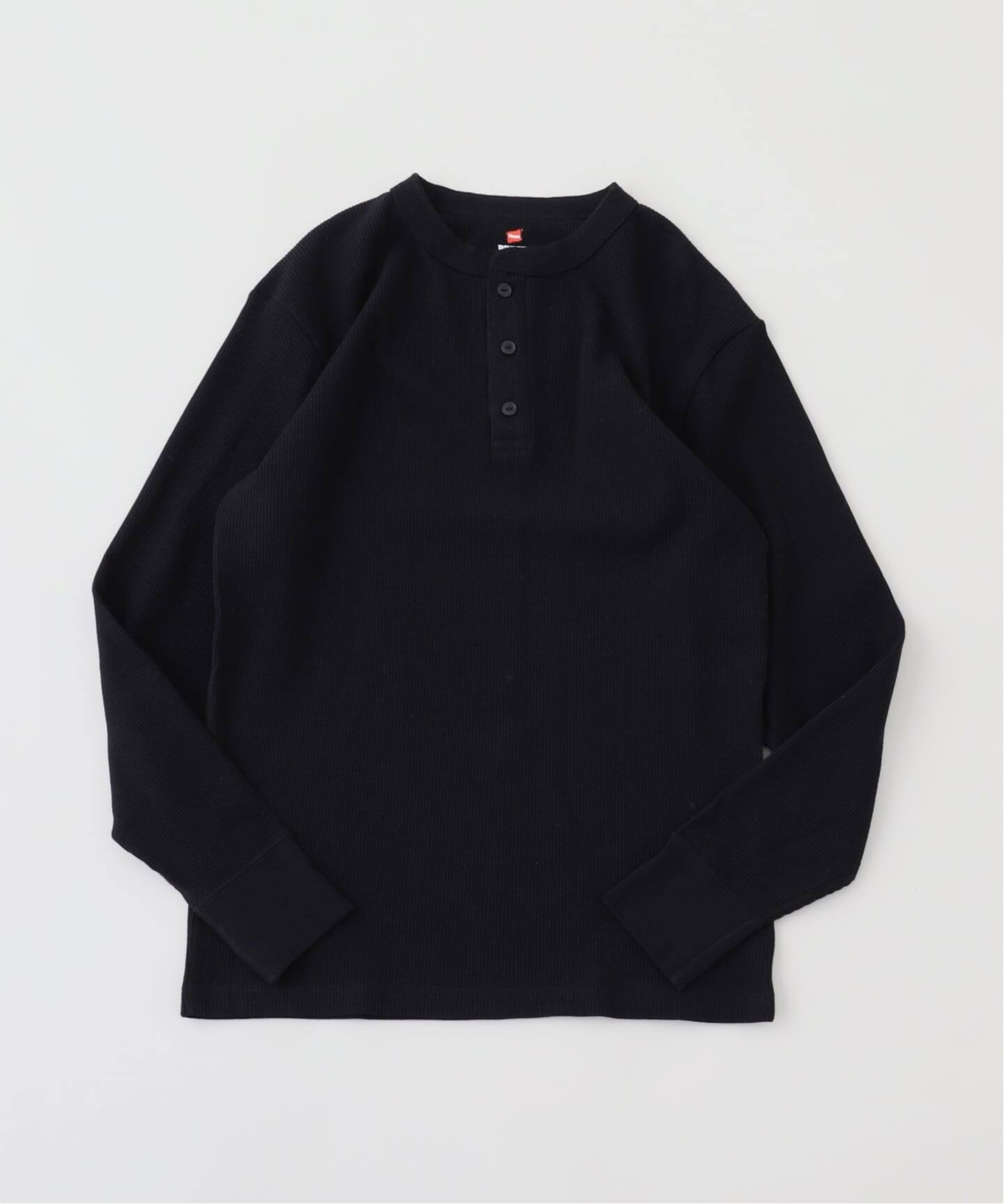 HANES / ヘインズ ヘンリーネックL/S（Tシャツ／カットソー）｜417