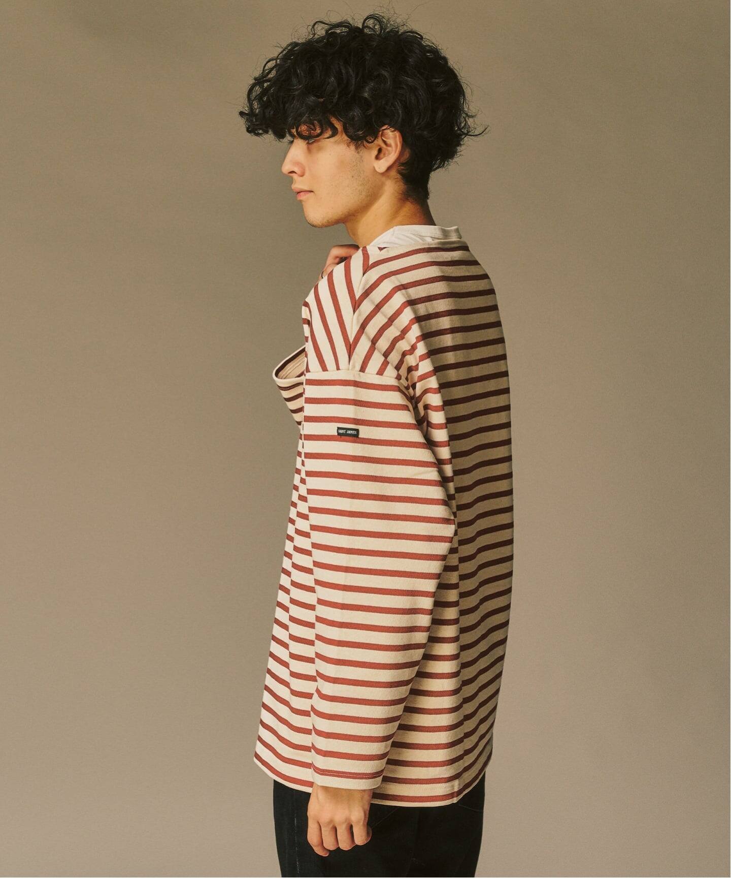 SAINT JAMES / セントジェームス 別注 ウエッソン ルーズ ボーダー（T