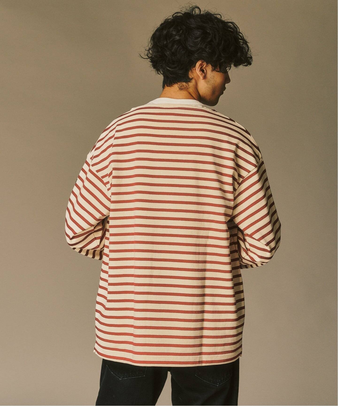 SAINT JAMES / セントジェームス 別注 ウエッソン ルーズ ボーダー（T