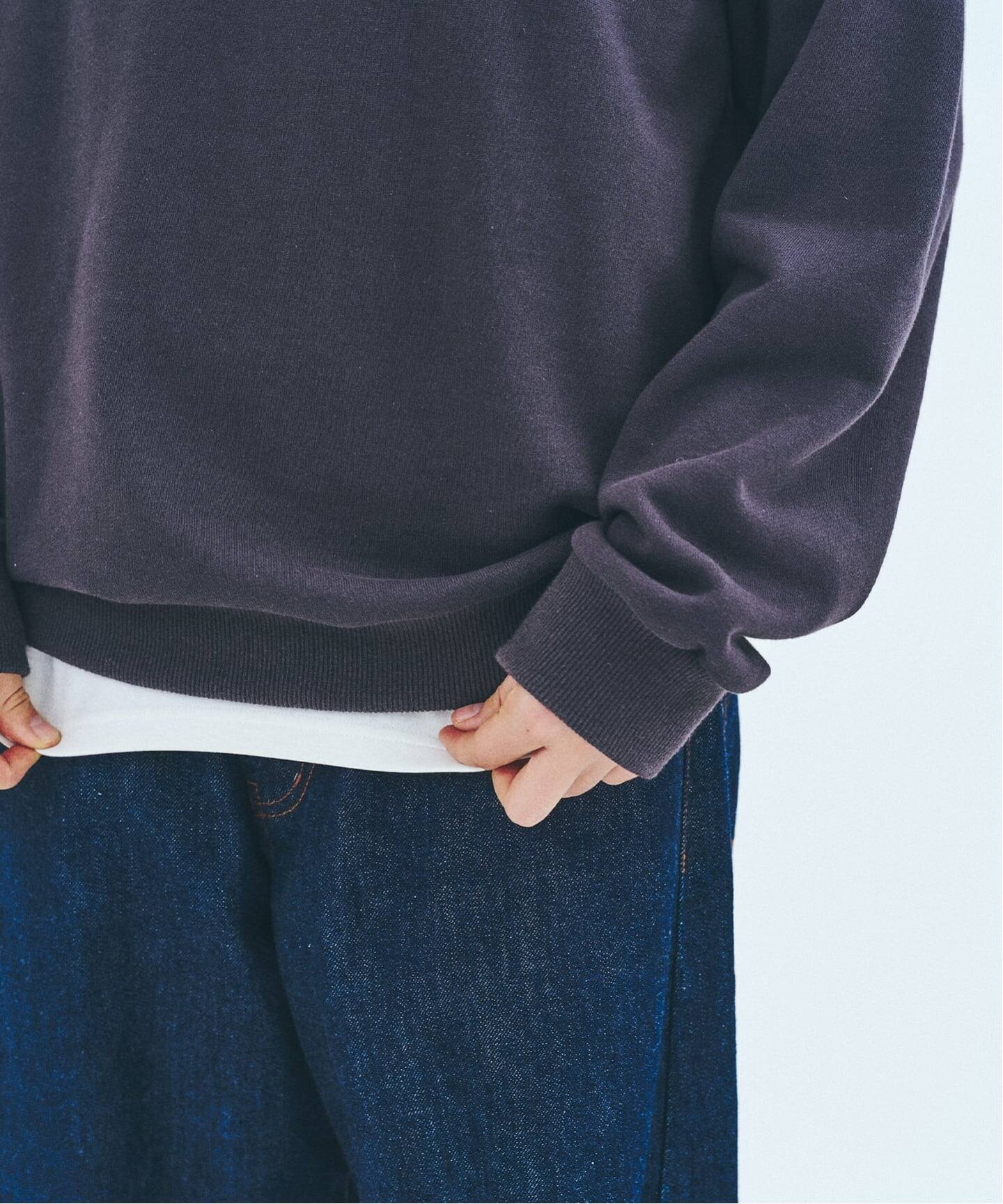 FRED PERRY / フレッドペリー417別注 ハーフジップ リブカラー