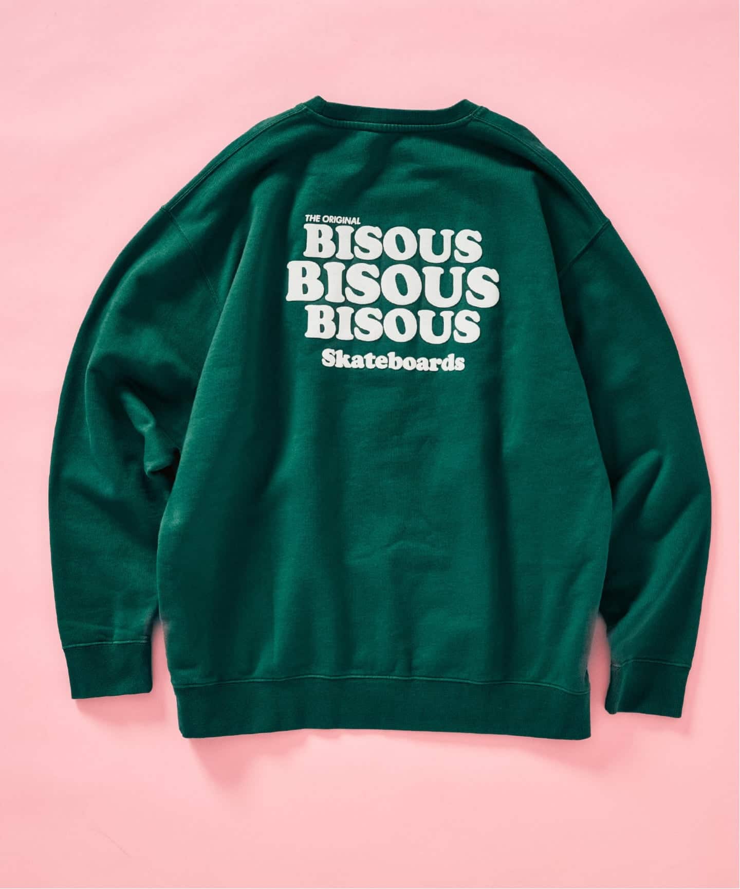 BISOUS SKATEBOARDS GREASE（スウェット）｜417 EDIFICE（フォー
