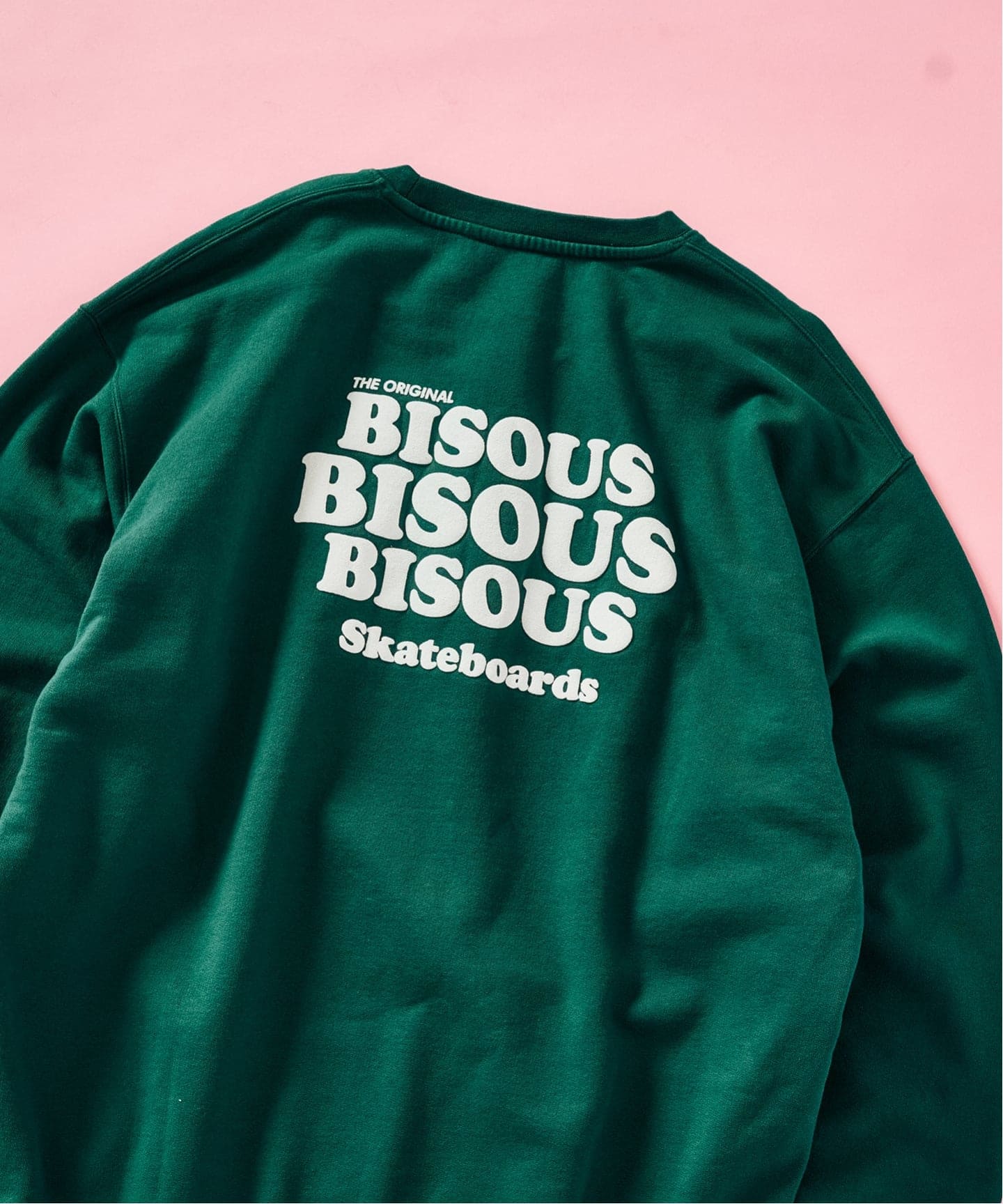 BISOUS SKATEBOARDS GREASE（スウェット）｜417 EDIFICE（フォー
