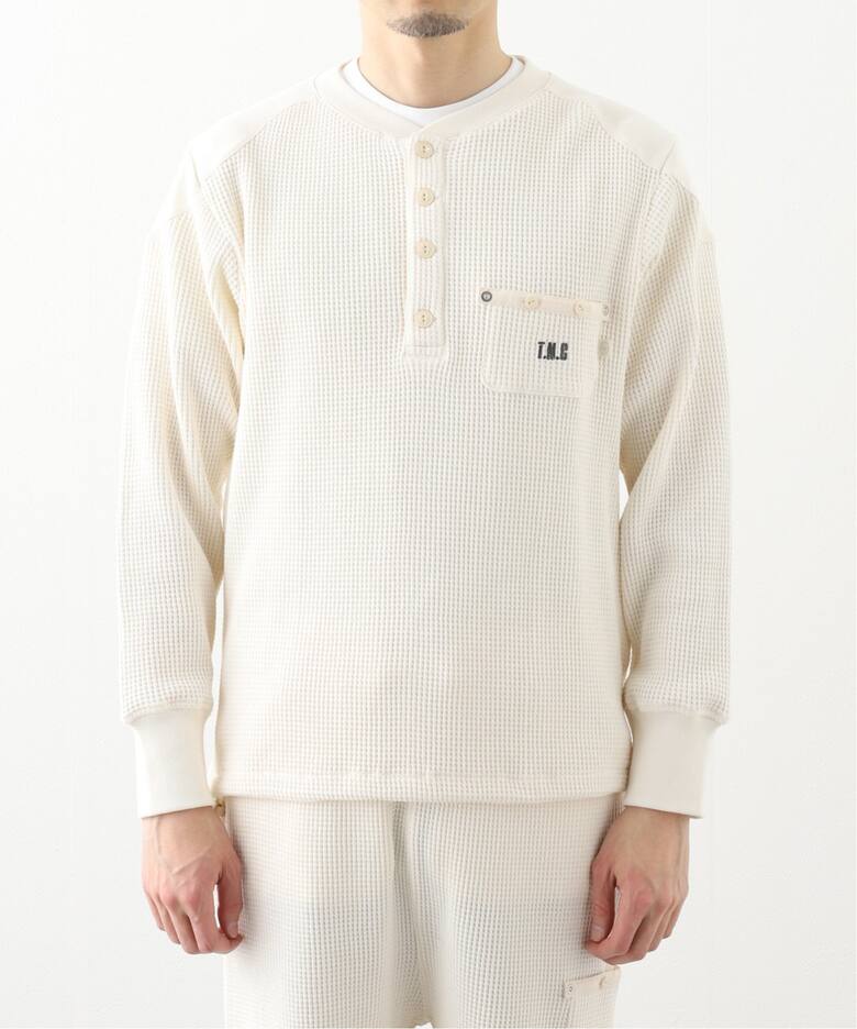FAF / フェイク アス フラワーズ】LS ポケット サーマル ロンT（T 