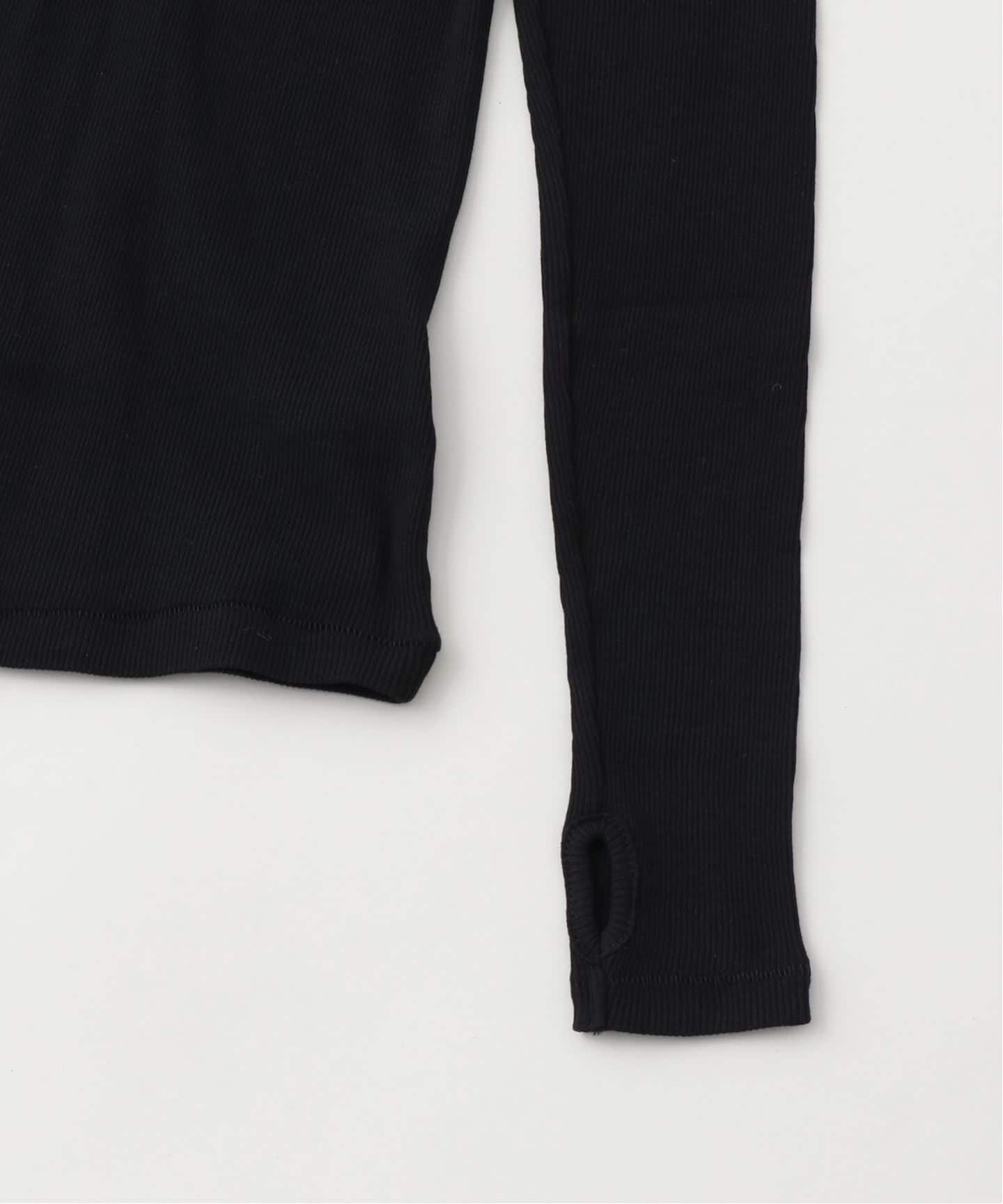 NO MAINTENANCE / ノーメンテナンス ORI RIBBED LONG SLEEVE T（T