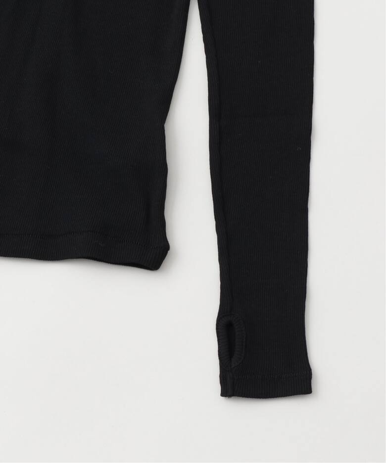 NO MAINTENANCE / ノーメンテナンス ORI RIBBED LONG SLEEVE T（T 