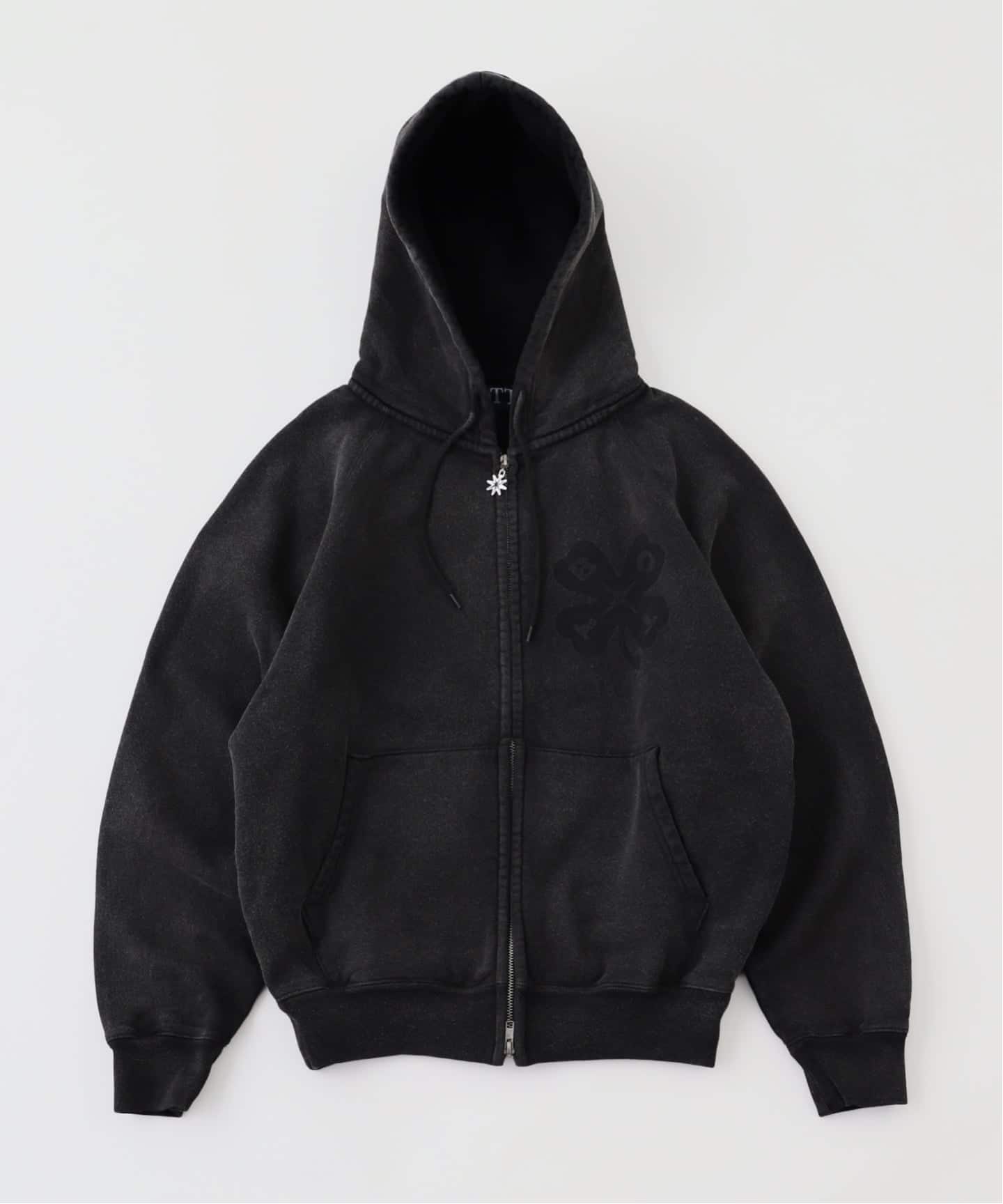 BoTT / ボット WASHED LUCKY LOGO ZIP HOODIE（パーカー）｜PULP