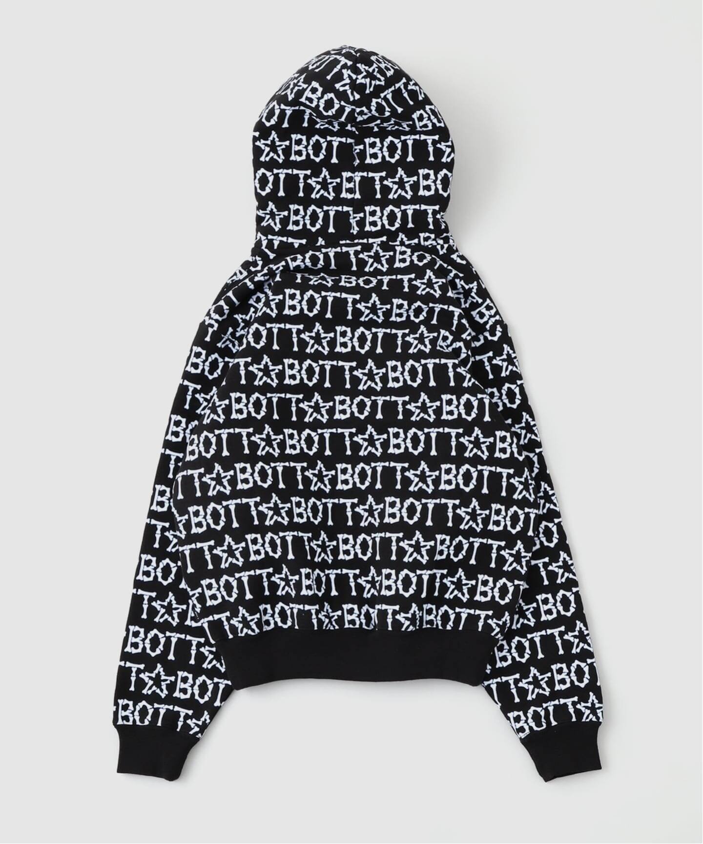 BoTT / ボット BONES ZIP HOODIE（パーカー）｜PULP（パルプ）の通販