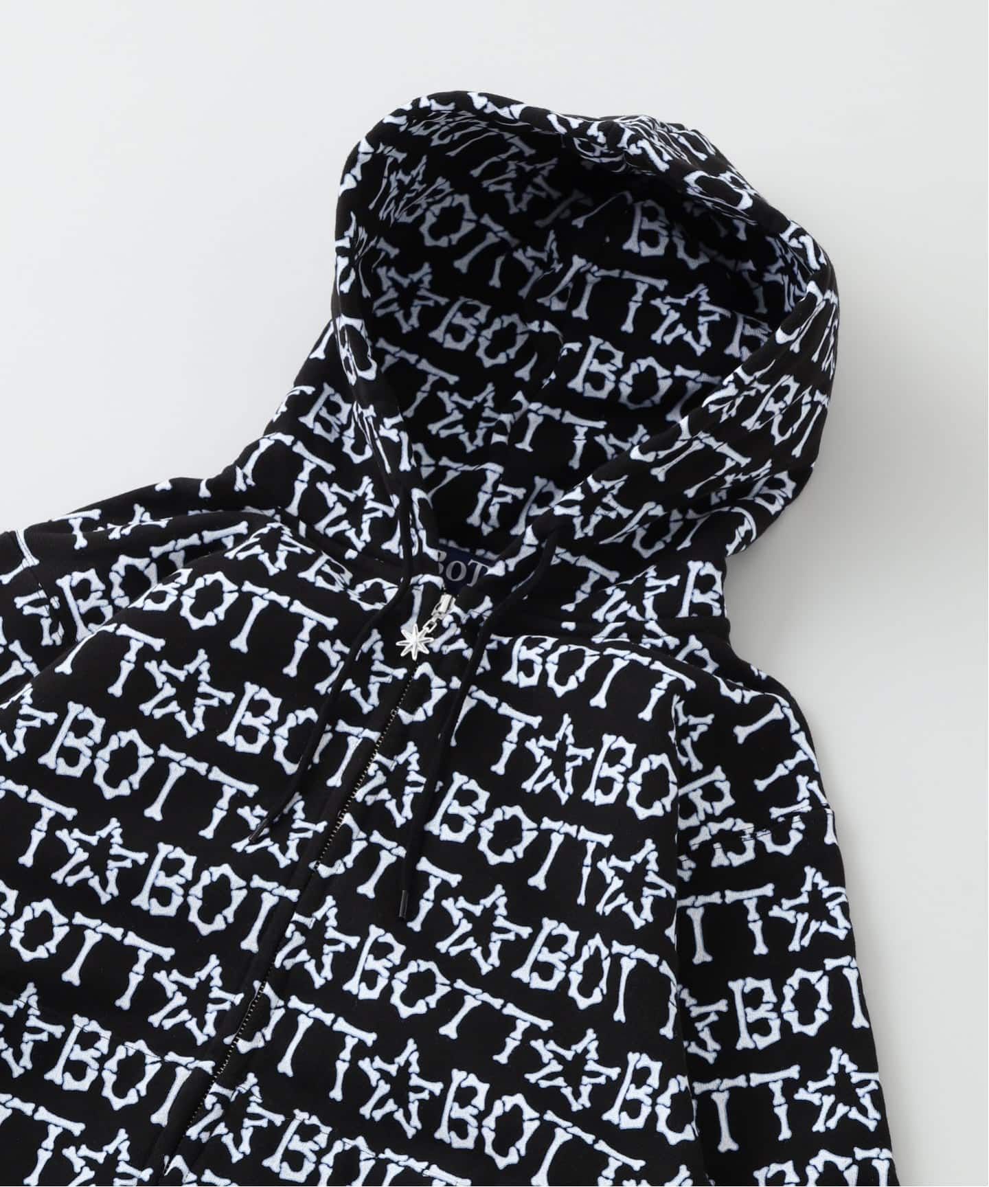 BoTT / ボット BONES ZIP HOODIE（パーカー）｜PULP（パルプ）の