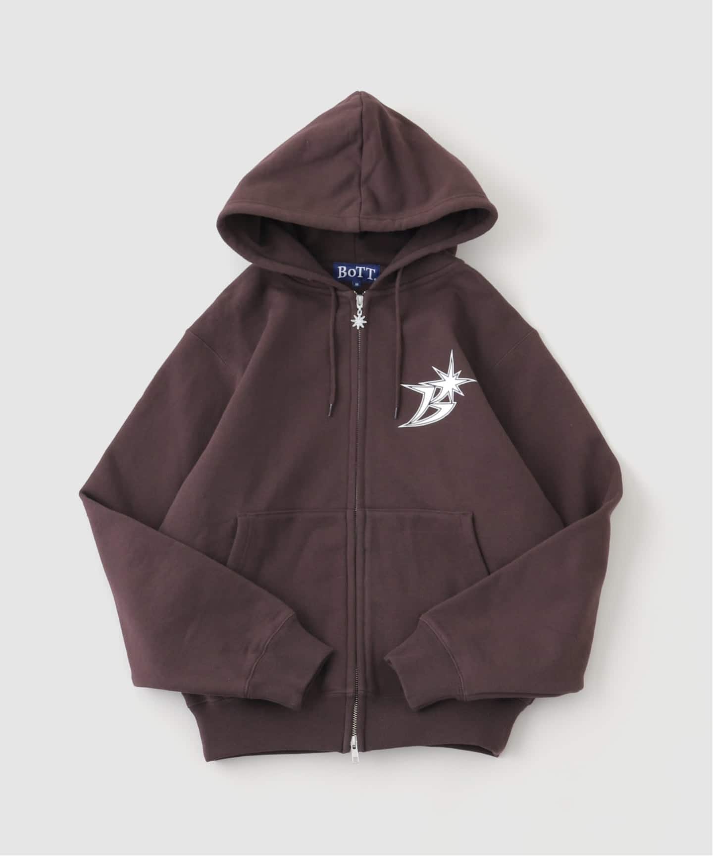 BoTT / ボット B LOGO ZIP HOODIE（パーカー）｜PULP（パルプ）の通販