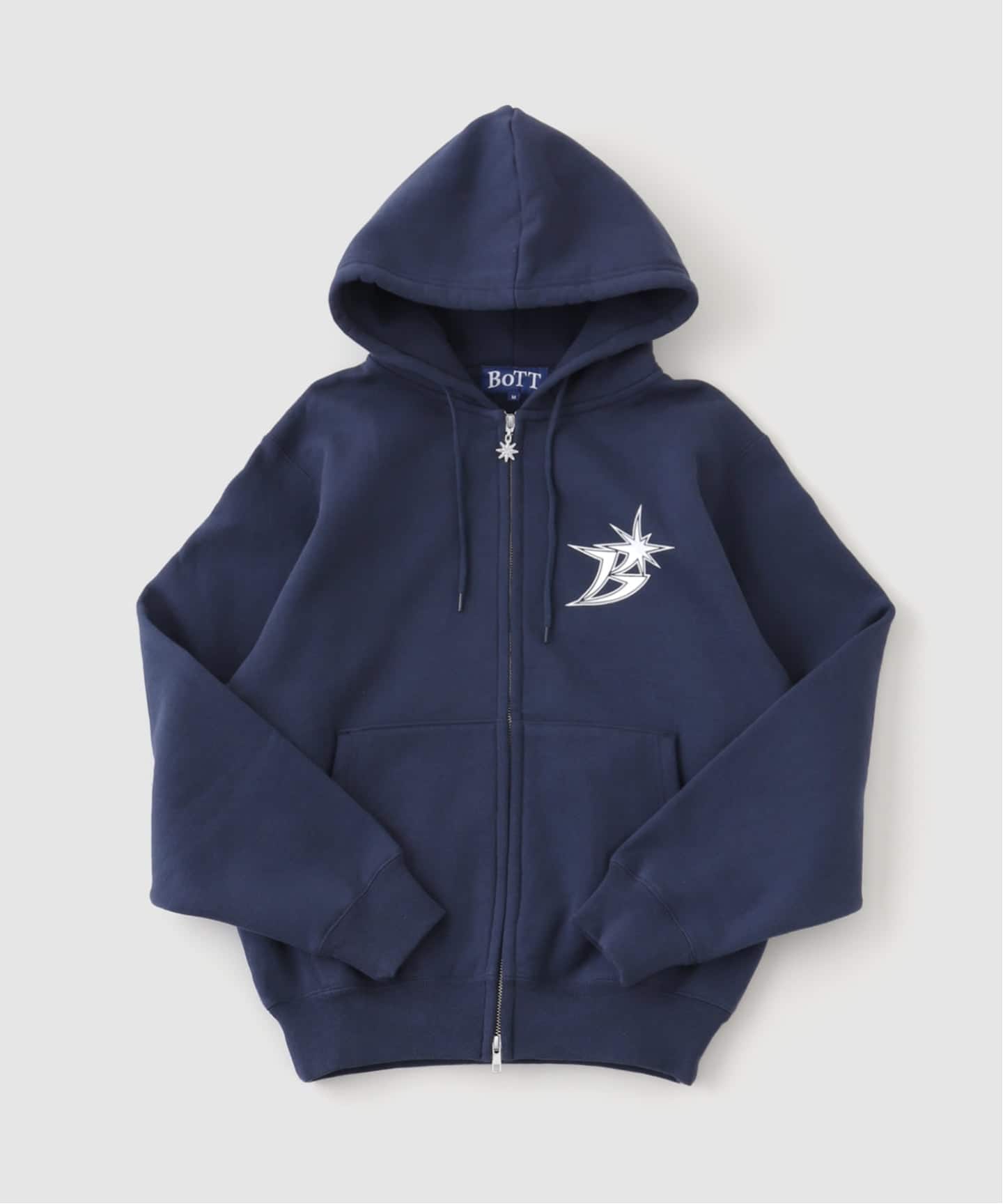 BoTT / ボット B LOGO ZIP HOODIE（パーカー）｜PULP（パルプ）の通販