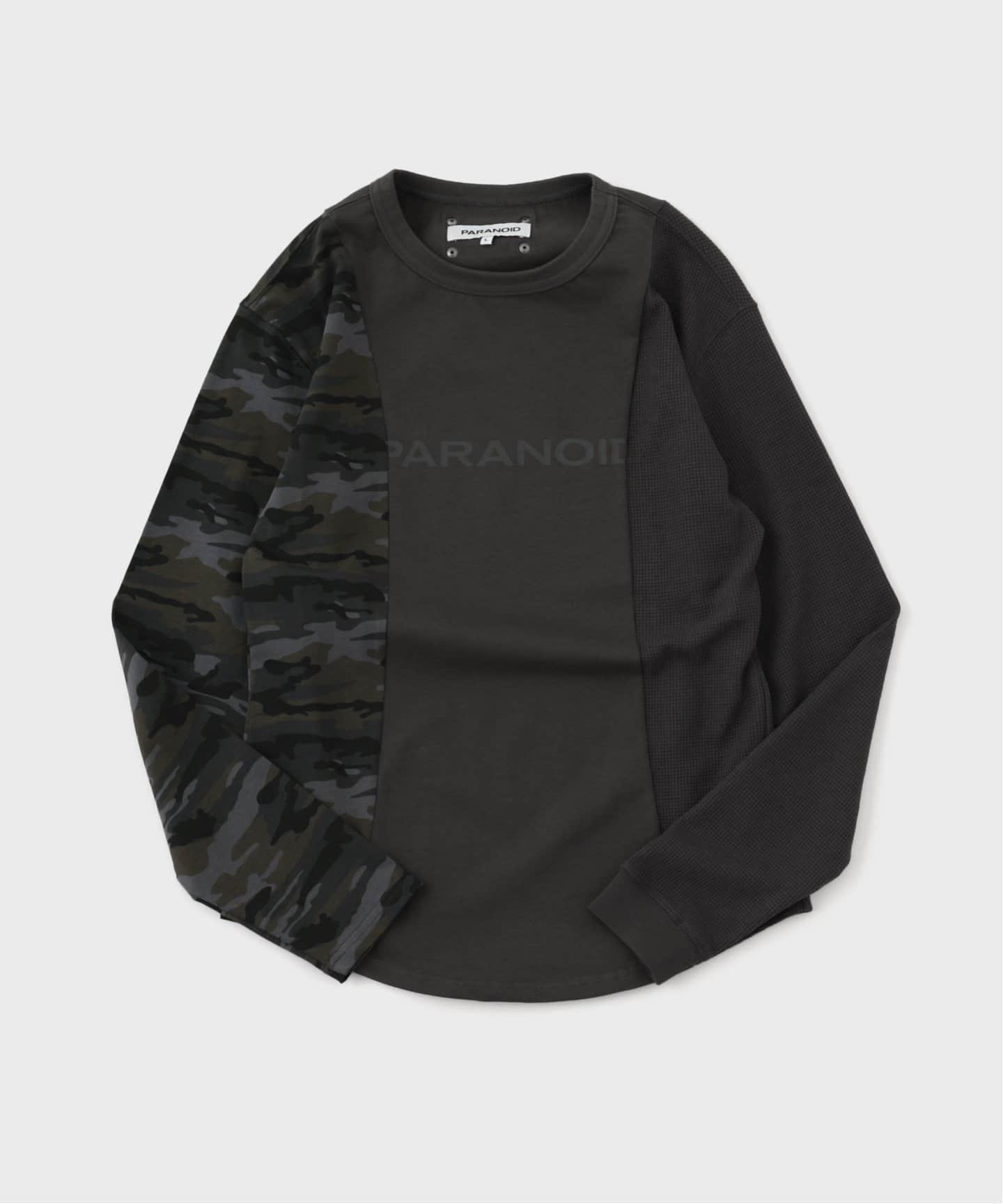 IENA PETILLANT ロングTシャツ グレーA フリーサイズ