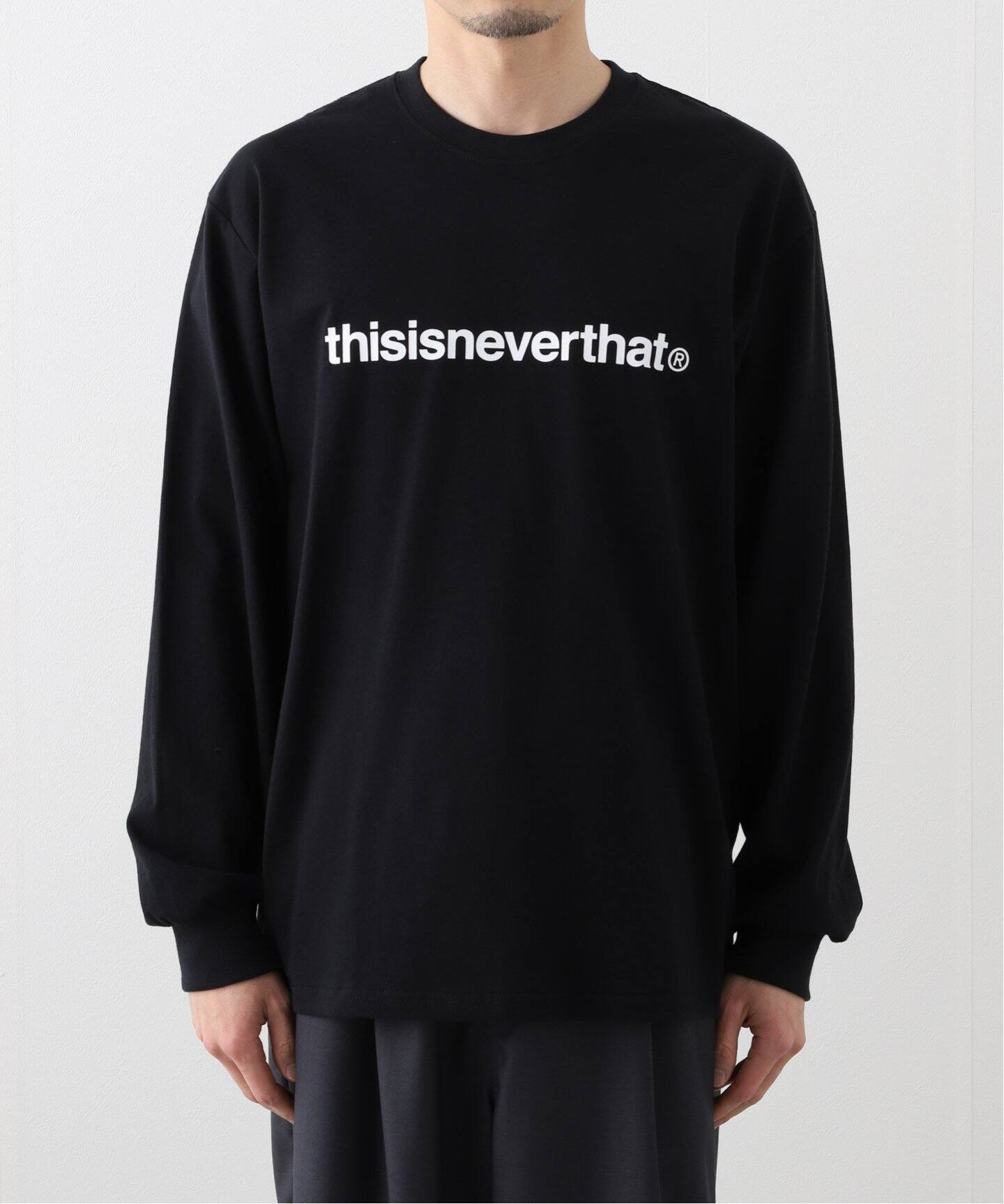 thisisneverthat / ディスイズネバーザット】T-LOGO L/S TEE（Tシャツ
