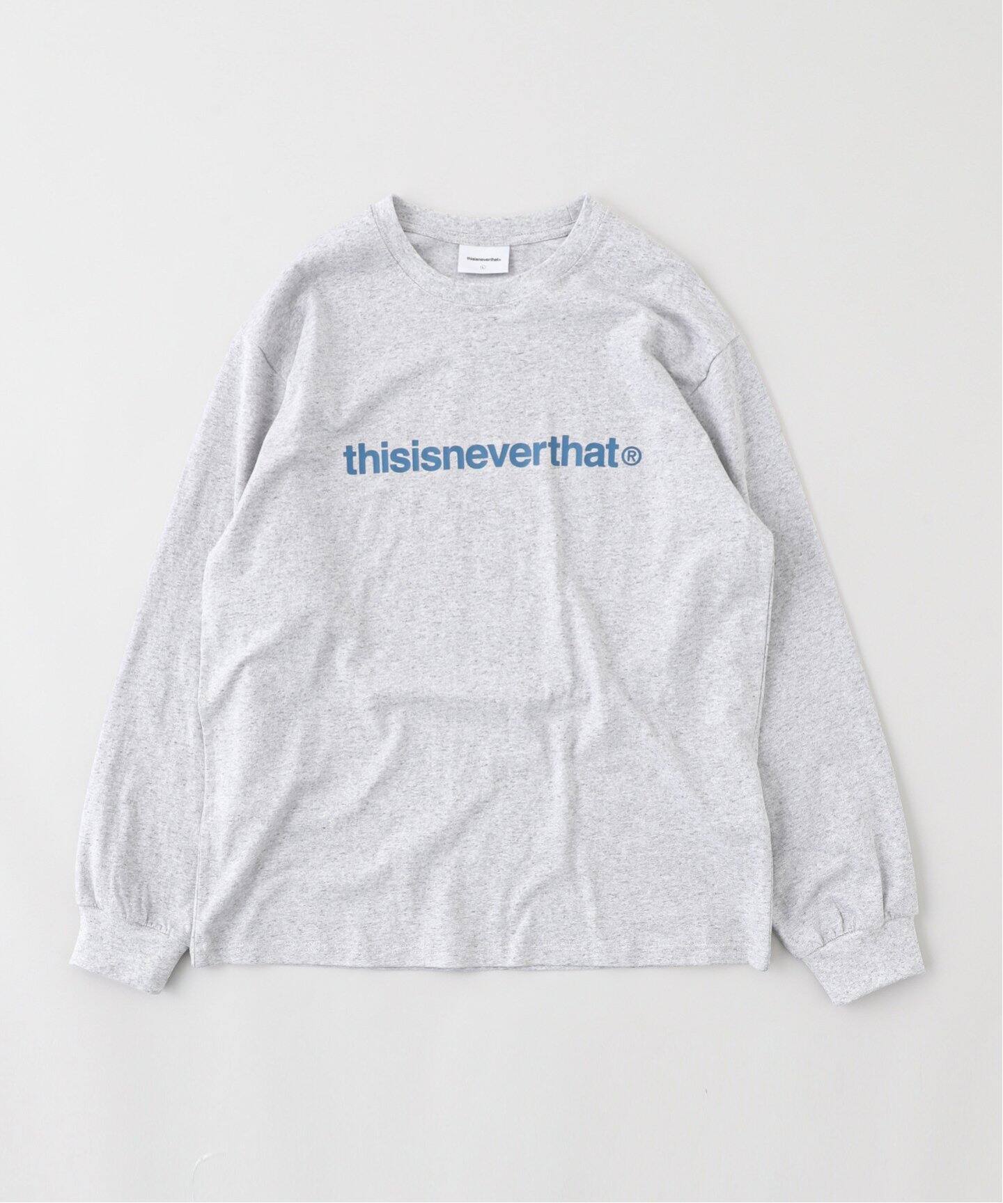 thisisneverthat / ディスイズネバーザット】T-LOGO L/S TEE（Tシャツ 