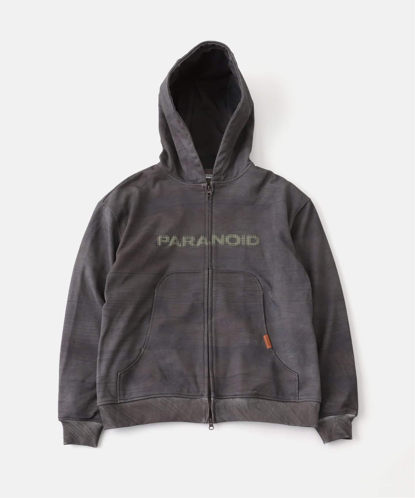 PARANOID / パラノイド GRAIN ZIP HOODIE（パーカー）｜PULP（パルプ