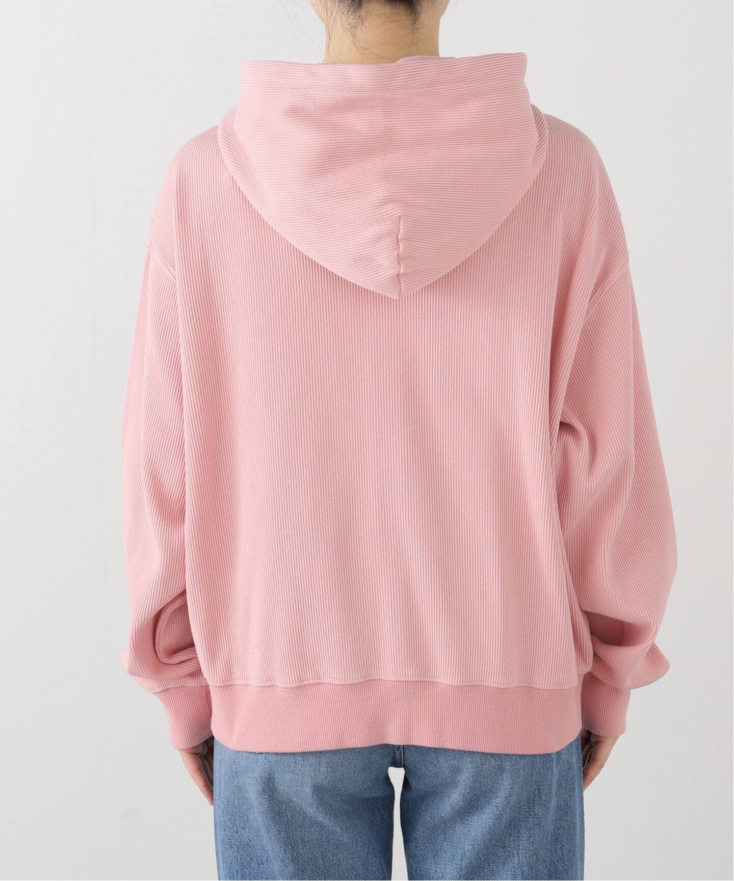 WOKE EDGE / ウォークエッジ WASHED THERMAL ZIP HOODIE（パーカー 