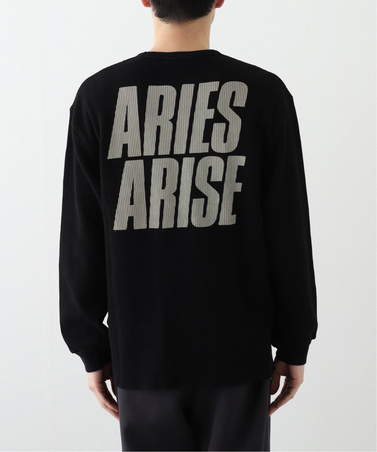 ARIES / アリーズ PEACE PRESS GOTHIC WAFFLE LS TEE AR60039.03（T 