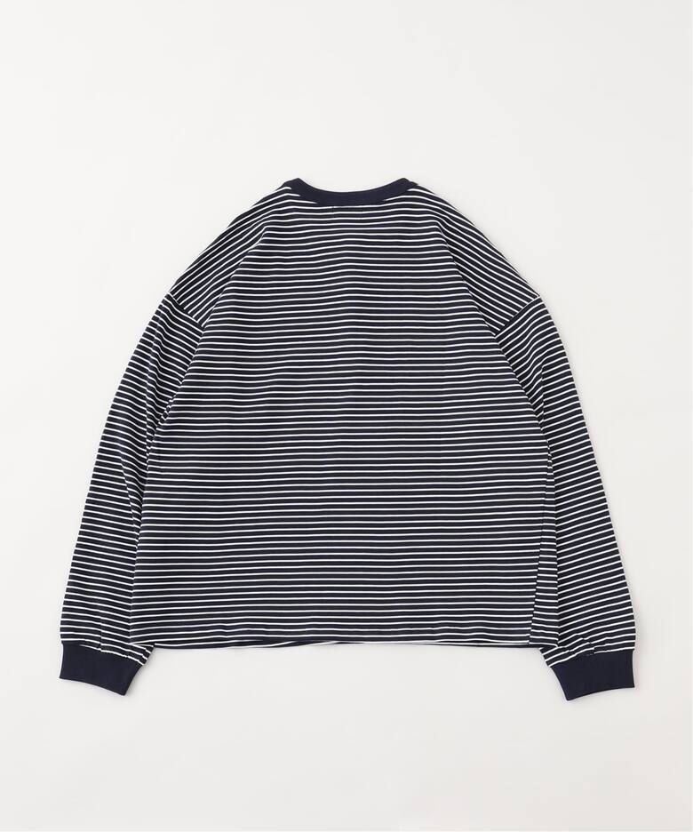 SOL soonerorlater / スーナーオアレイター BORDER LS TEE（Tシャツ 