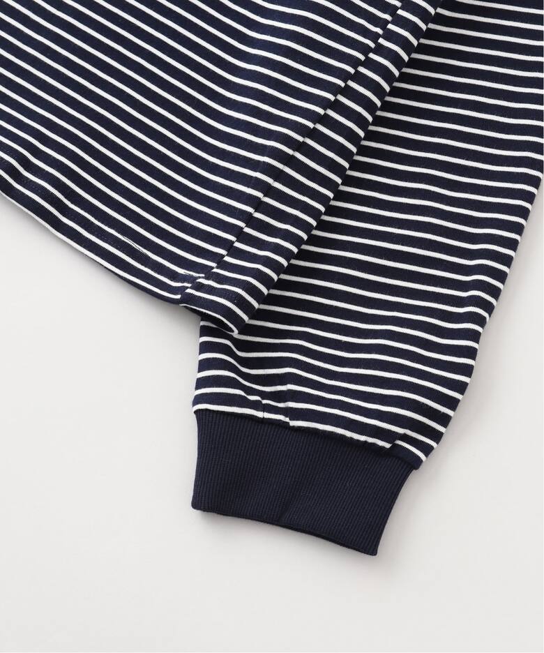 SOL soonerorlater / スーナーオアレイター BORDER LS TEE（Tシャツ 