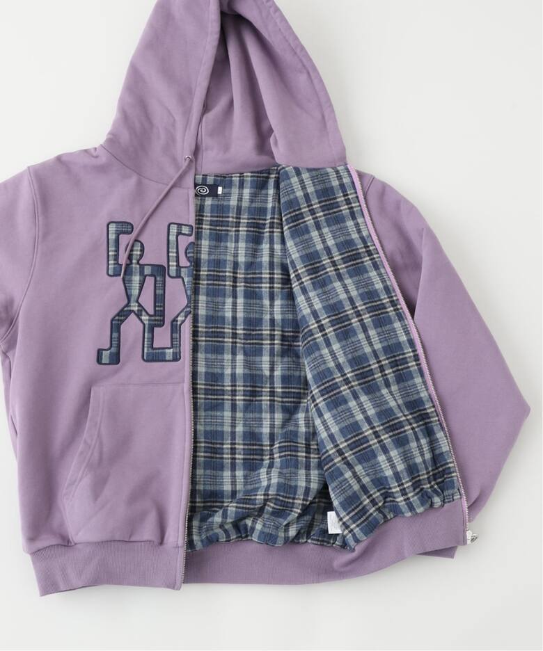 SOL soonerorlater / スーナーオアレイター 3GUYS PADDED ZIP HOODIE 