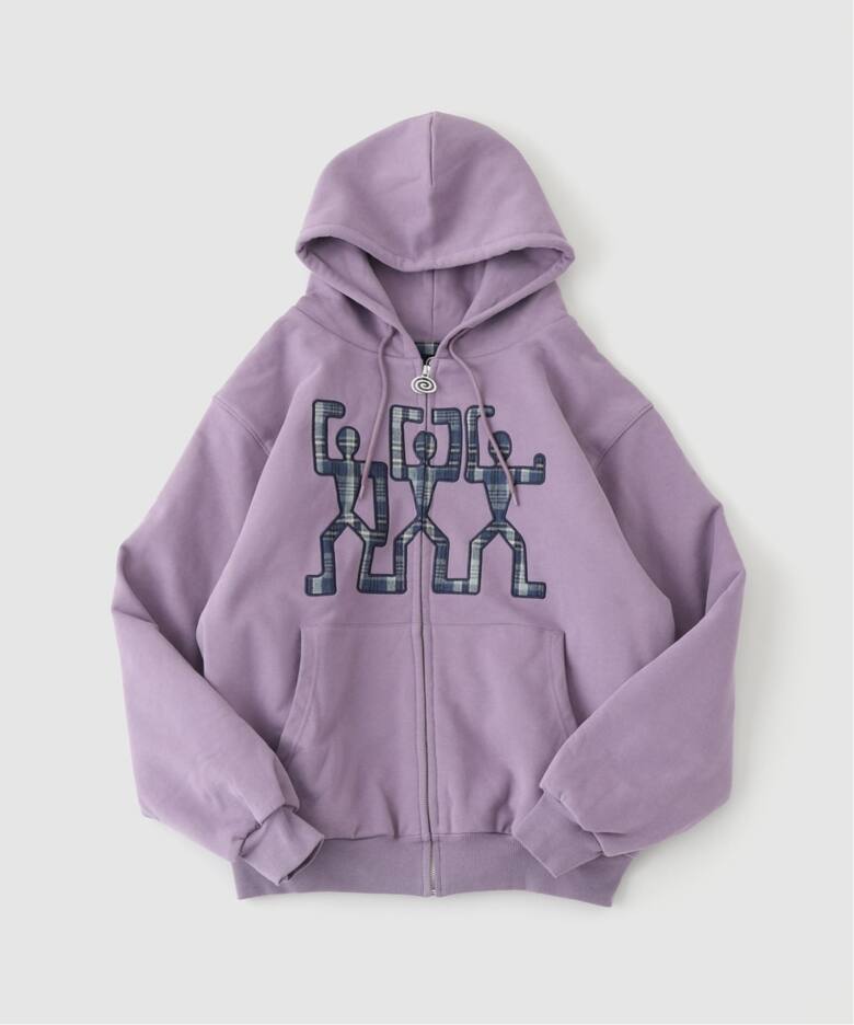 SOL soonerorlater / スーナーオアレイター 3GUYS PADDED ZIP HOODIE 