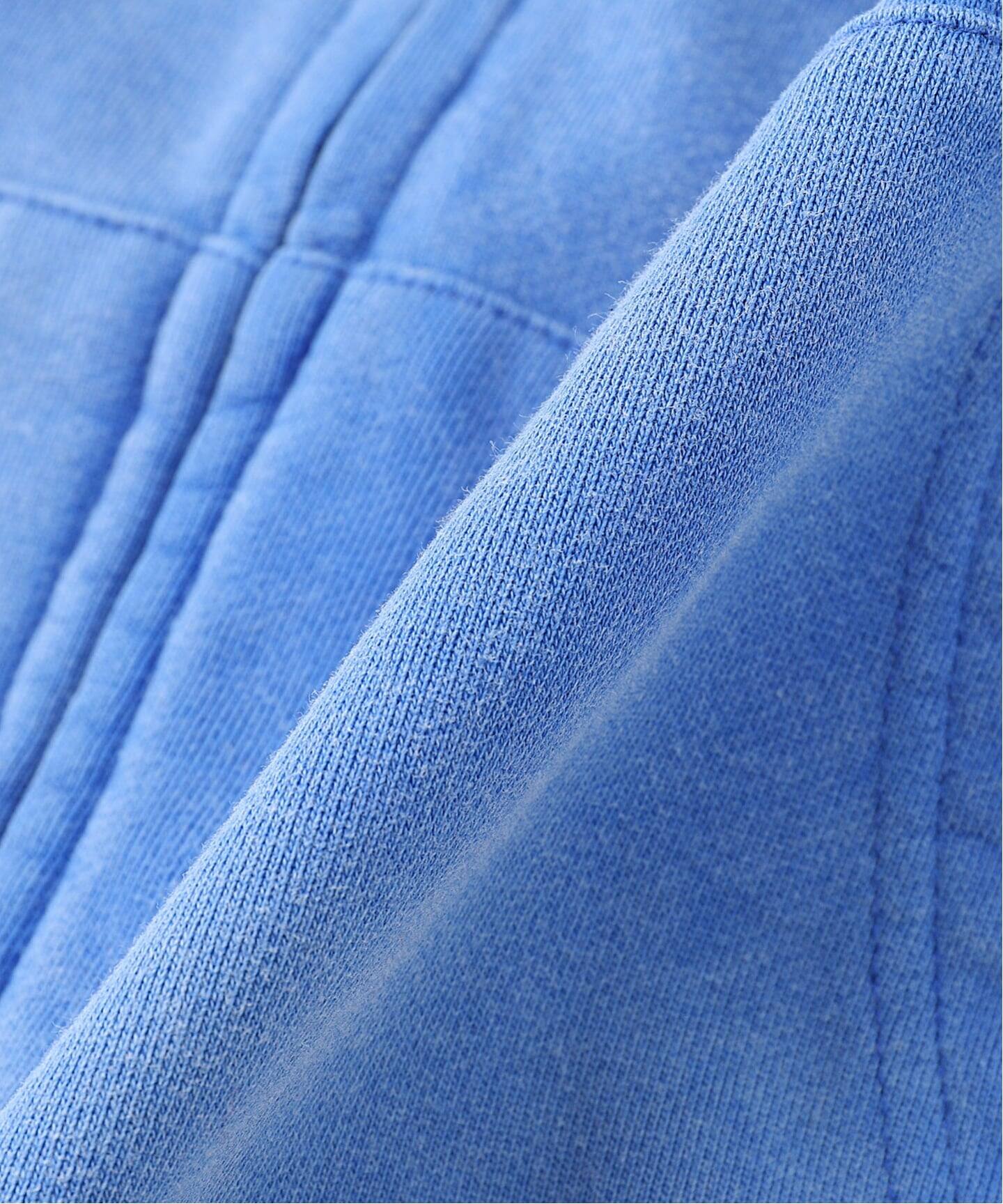 WOKE EDGE / ウォークエッジ FADED EMBROIDERY ZIP UP HOODIE